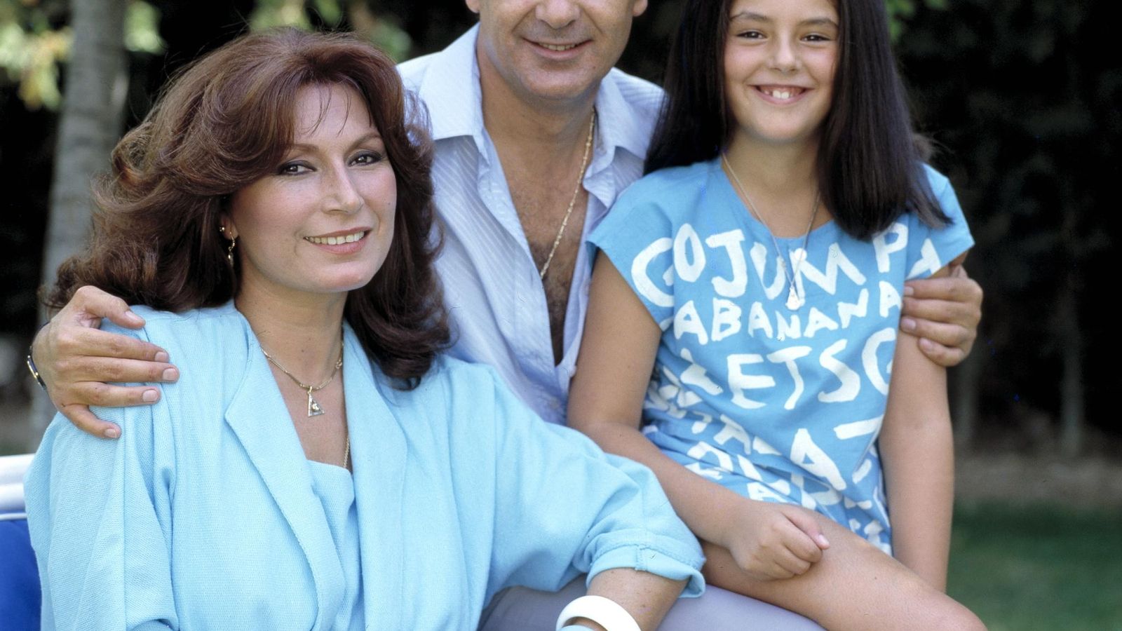 Rocío Jurado, Pedro Carrasco y Rocío Carrasco cuando estaban juntos y eran felices.
