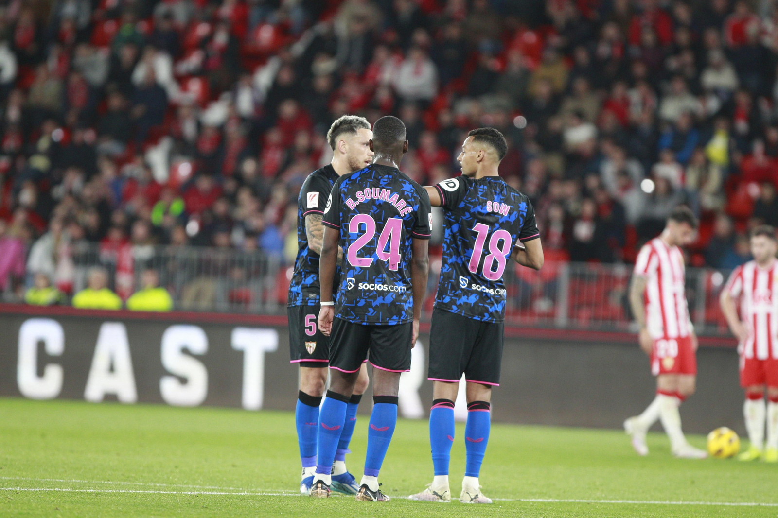 Las mejores imágenes del partido de fúbol U.D. Almería-Sevilla F.C.