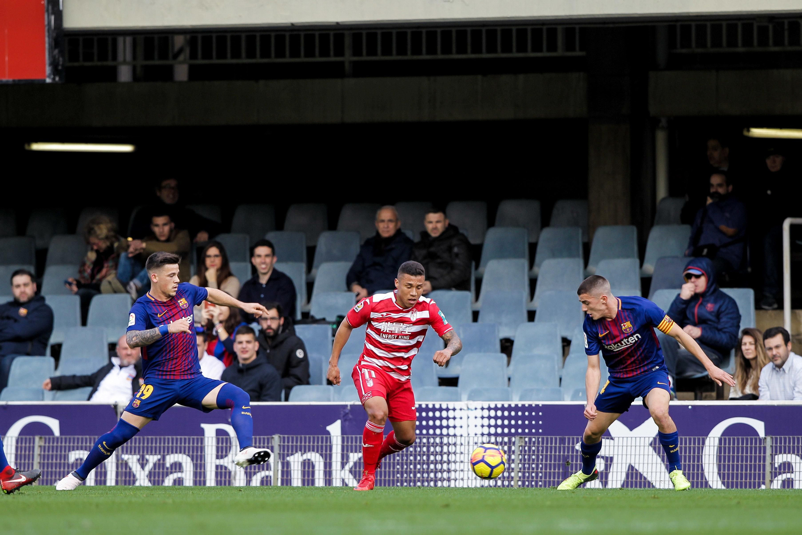 Las imágenes del Barcelona B-Granada