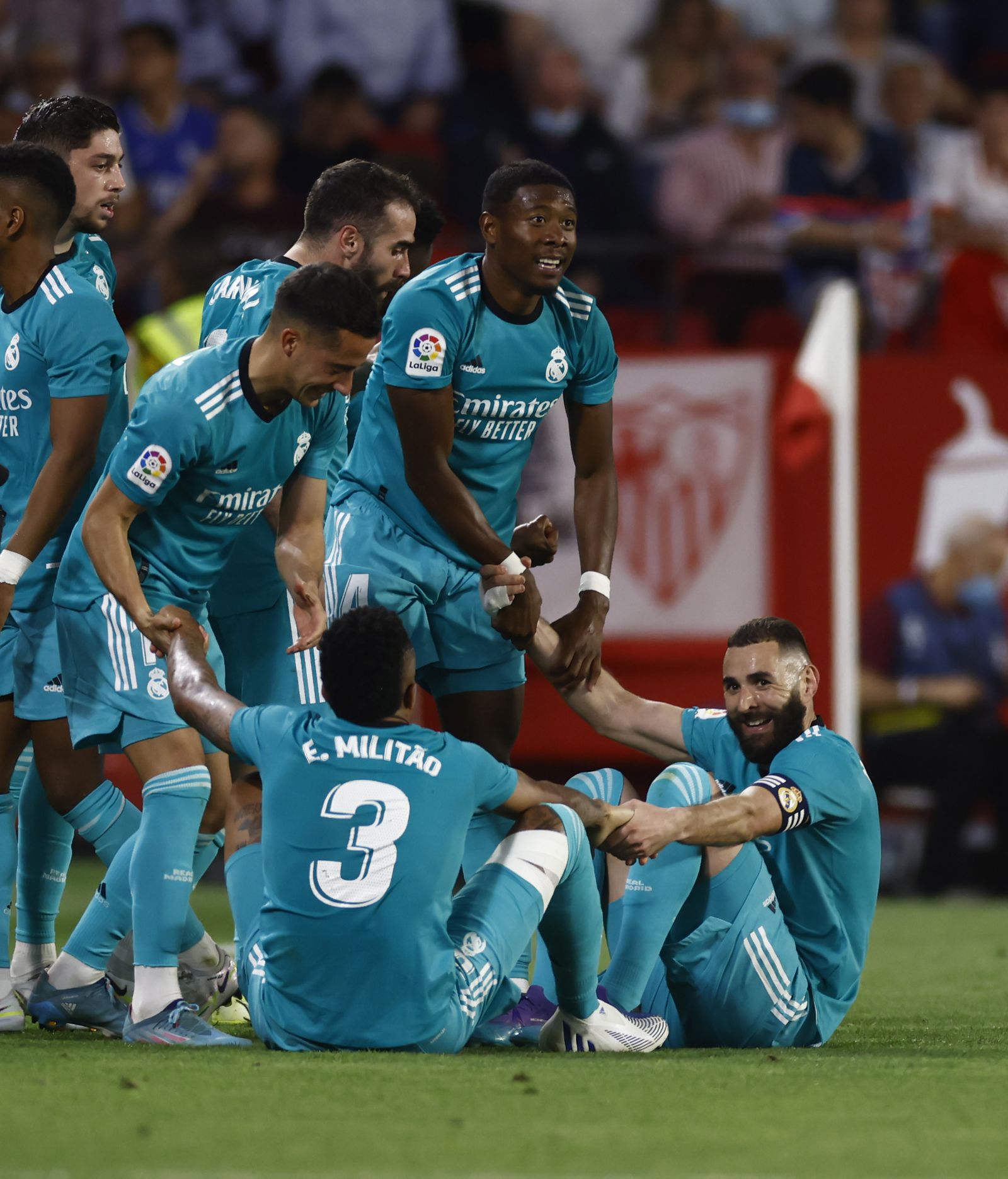 Las imágenes del Sevilla- Real Madrid