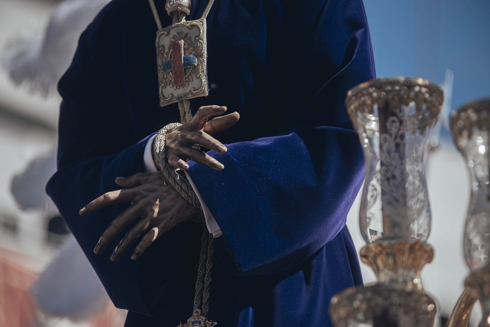 La salida de la Hermandad de San Pablo en la Semana Santa de Sevilla 2023