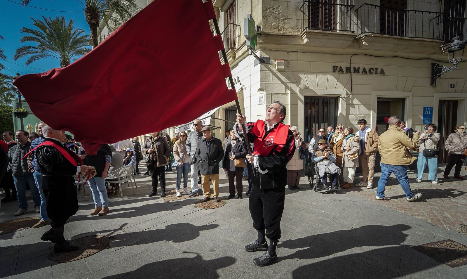 Las Tunas animan el centro de Jerez, en imágenes