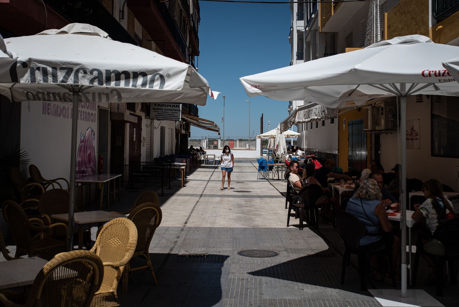 Imágenes del sábado 7 de agosto en Huelva