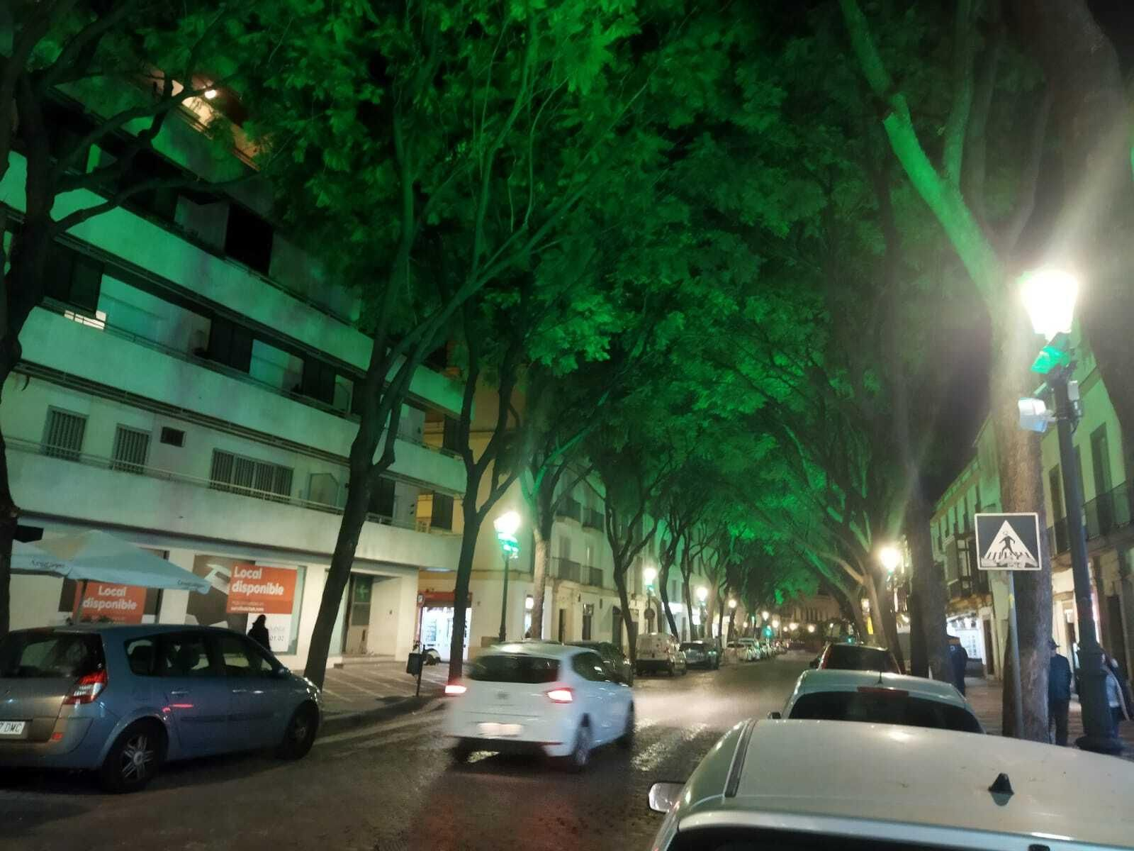 La nueva iluminación de la calle Porvera