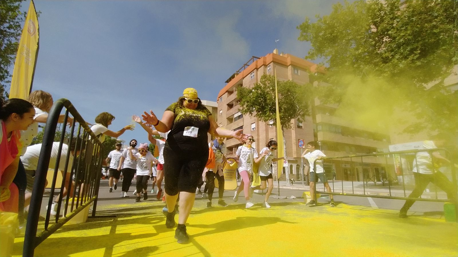 Las imágenes de la Carrera de la Felicidad en San Fernando