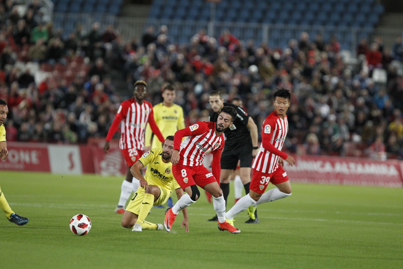 Las imágenes del UD Almería-Villarreal