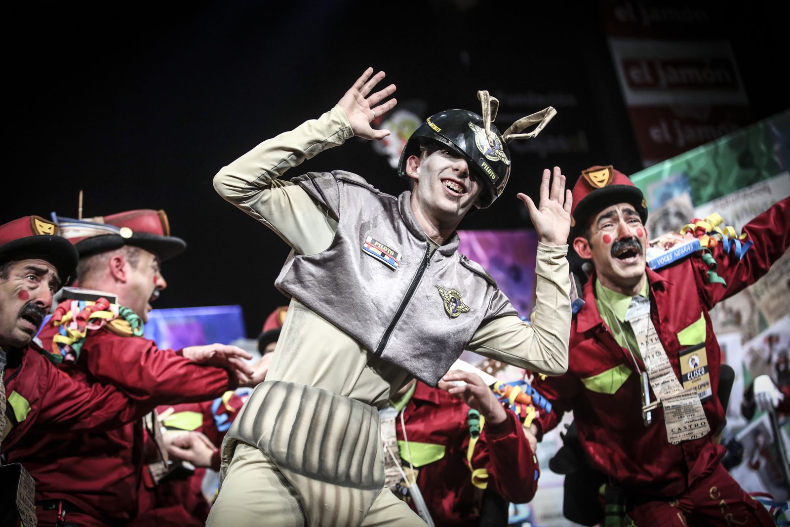 Chirigota Una noche en el museo