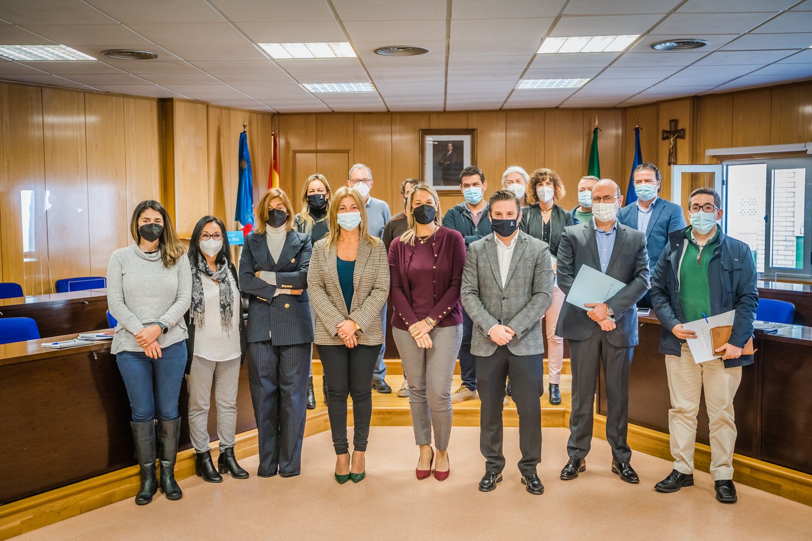 Miembros del Consejo Municipal de Medio Ambiente y Desarrollo Sostenible tras su constitución.