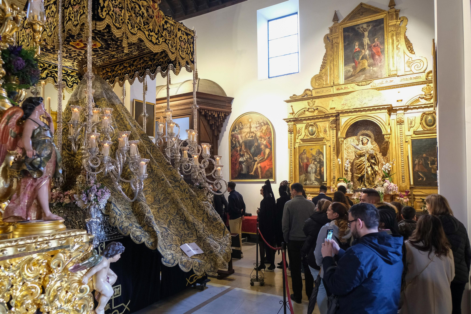 Las imágenes de la Hdad. de la Exaltación de Sevilla Semana Santa 2024