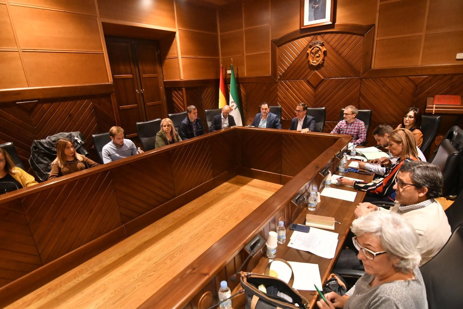 Un momento del Pleno de Pozoblanco.