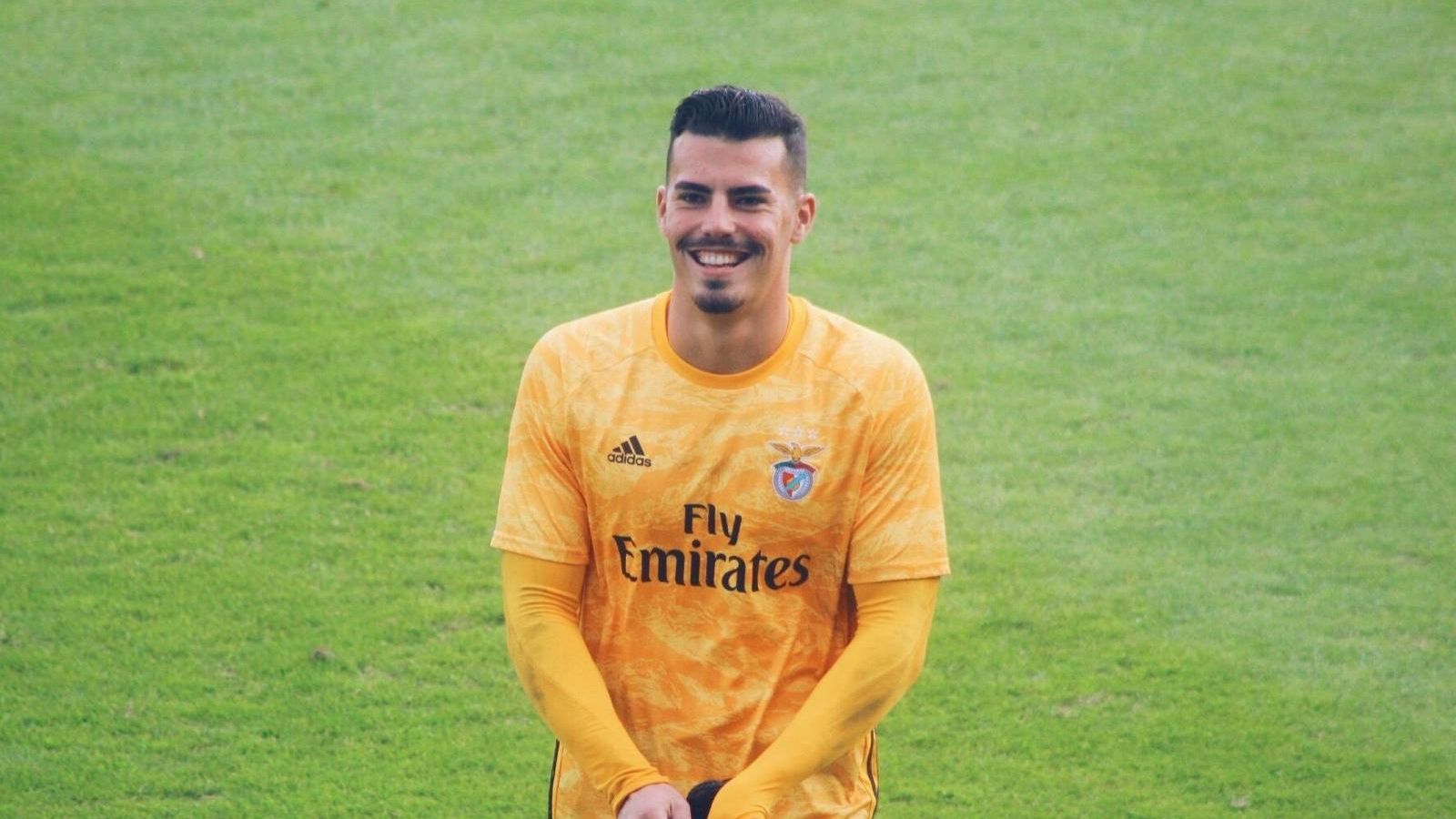 Guilherme Fernandes durante su etapa en el Benfica