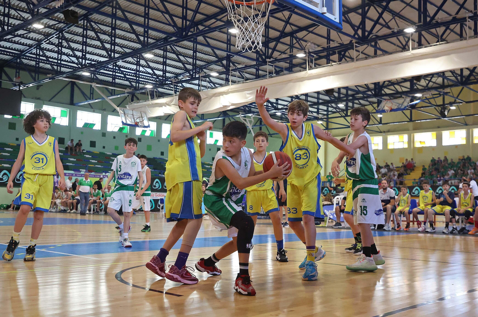 Fotos de la final del Cadeba minibasket masculino en La Línea