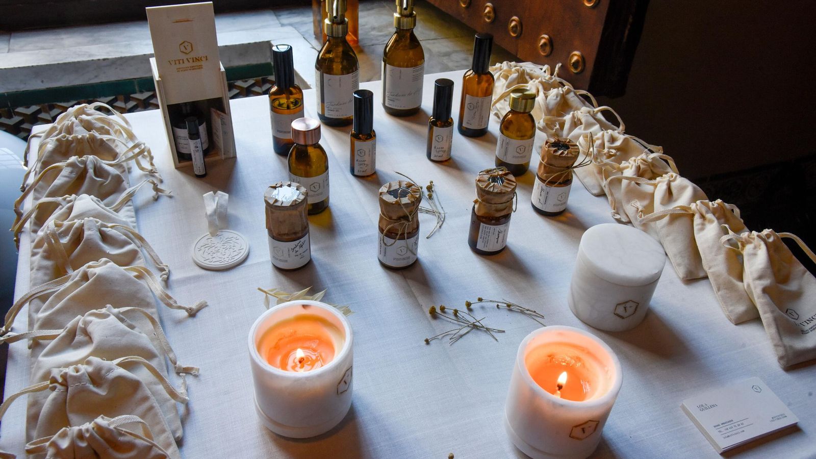 Algunos de los productos de Viti Vinci