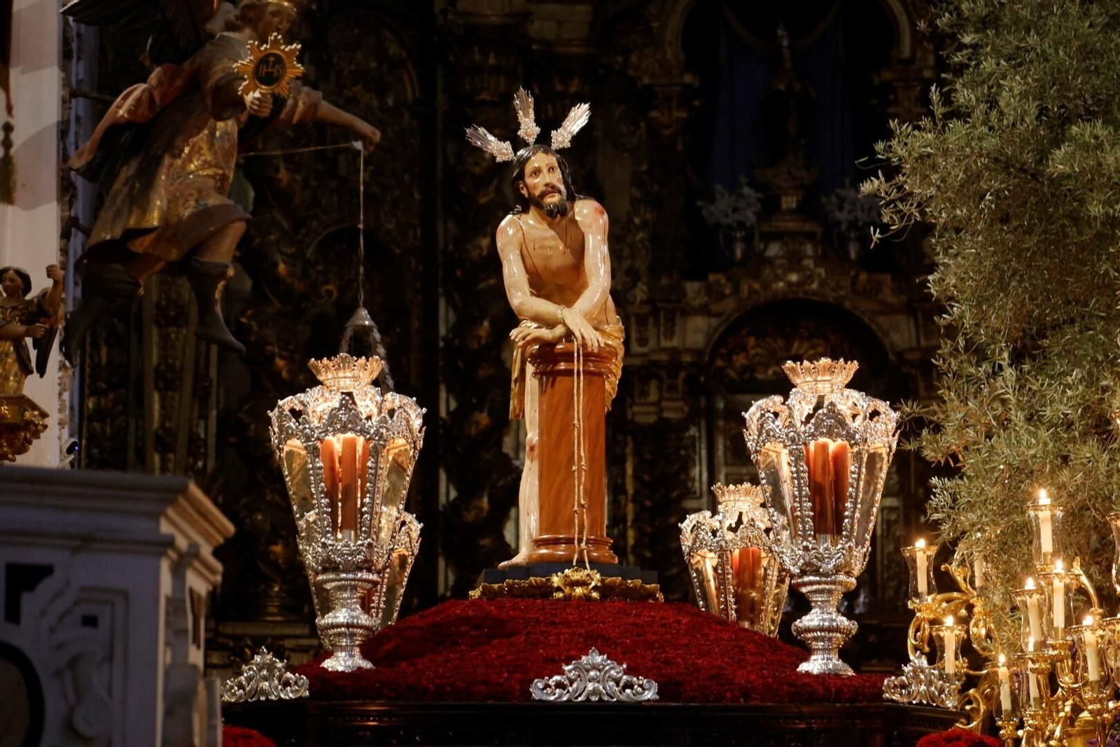 Intimidad en San Francisco con el Huerto en este Domingo de Ramos en Córdoba, en imágenes