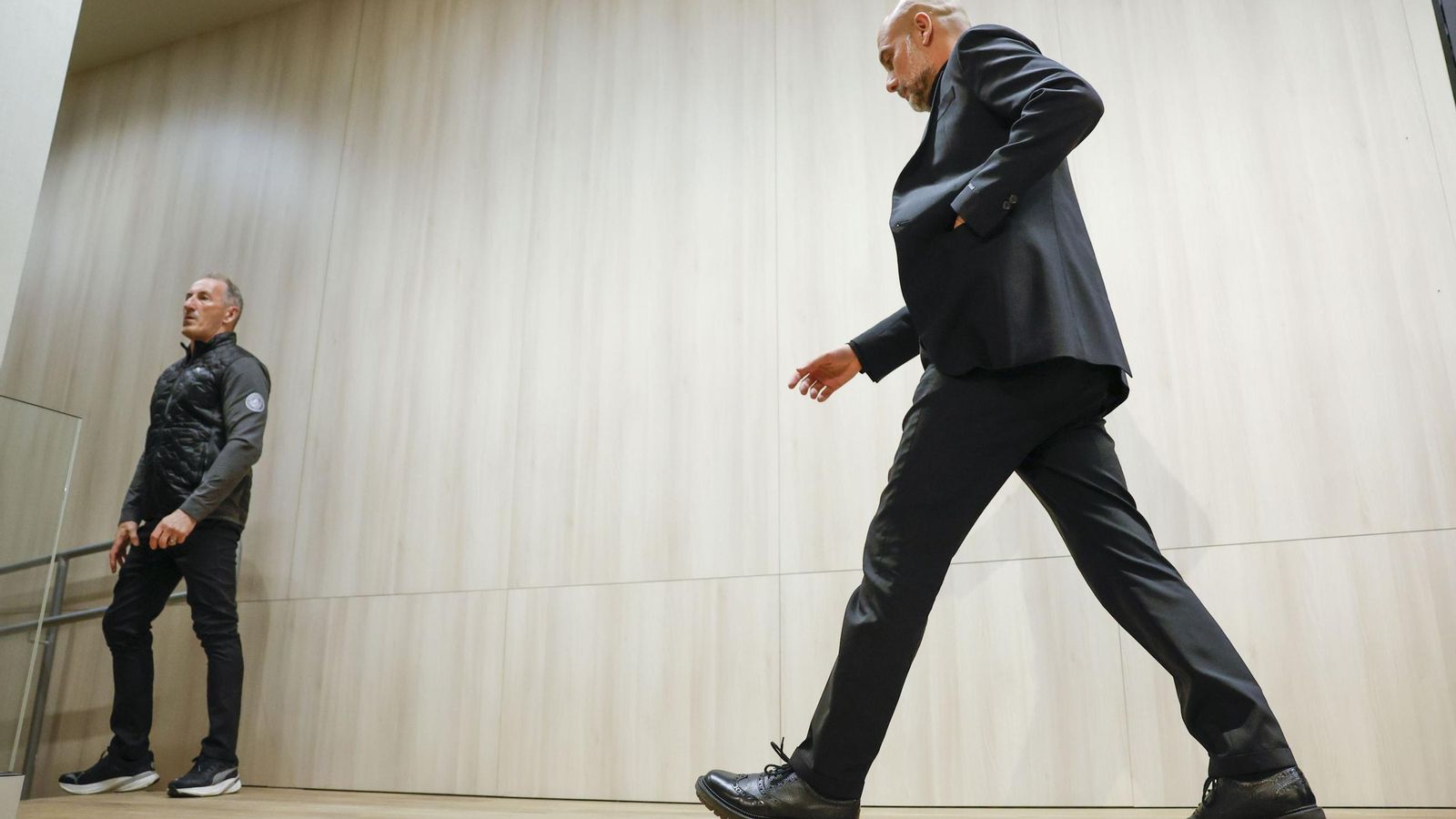 Begiristain y Pep Guardiola