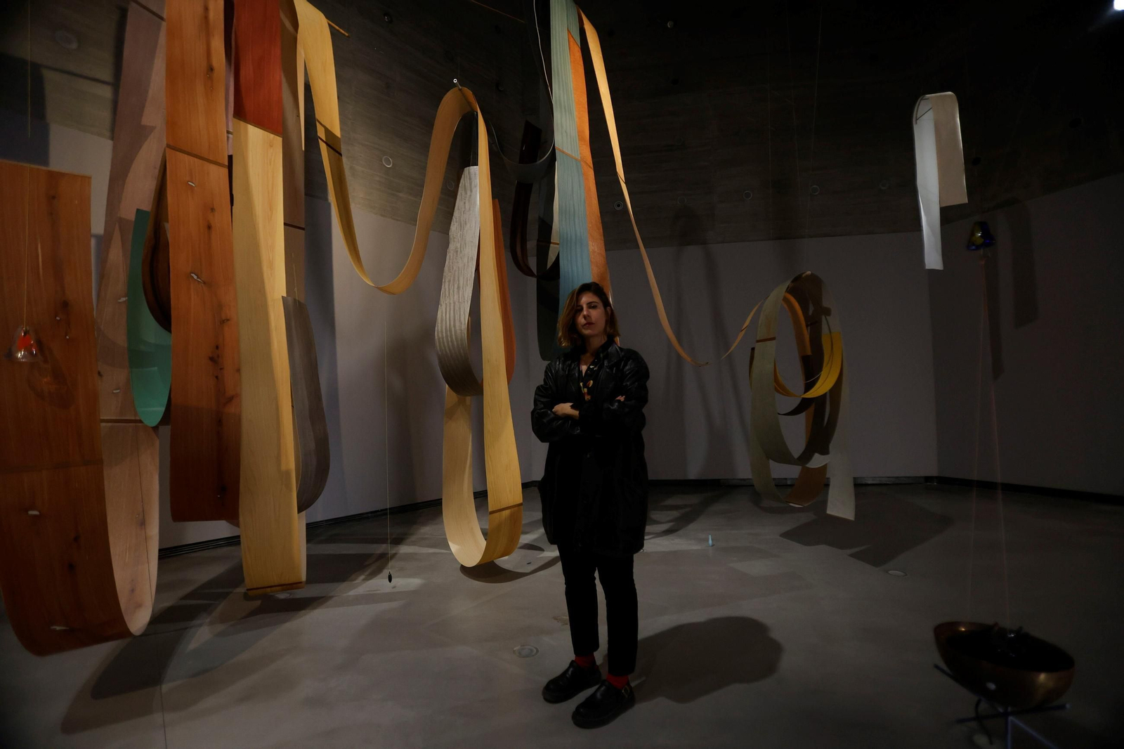 Todas las imágenes de la exposición 'Saber de oído' de Cristina Mejías en el C3A