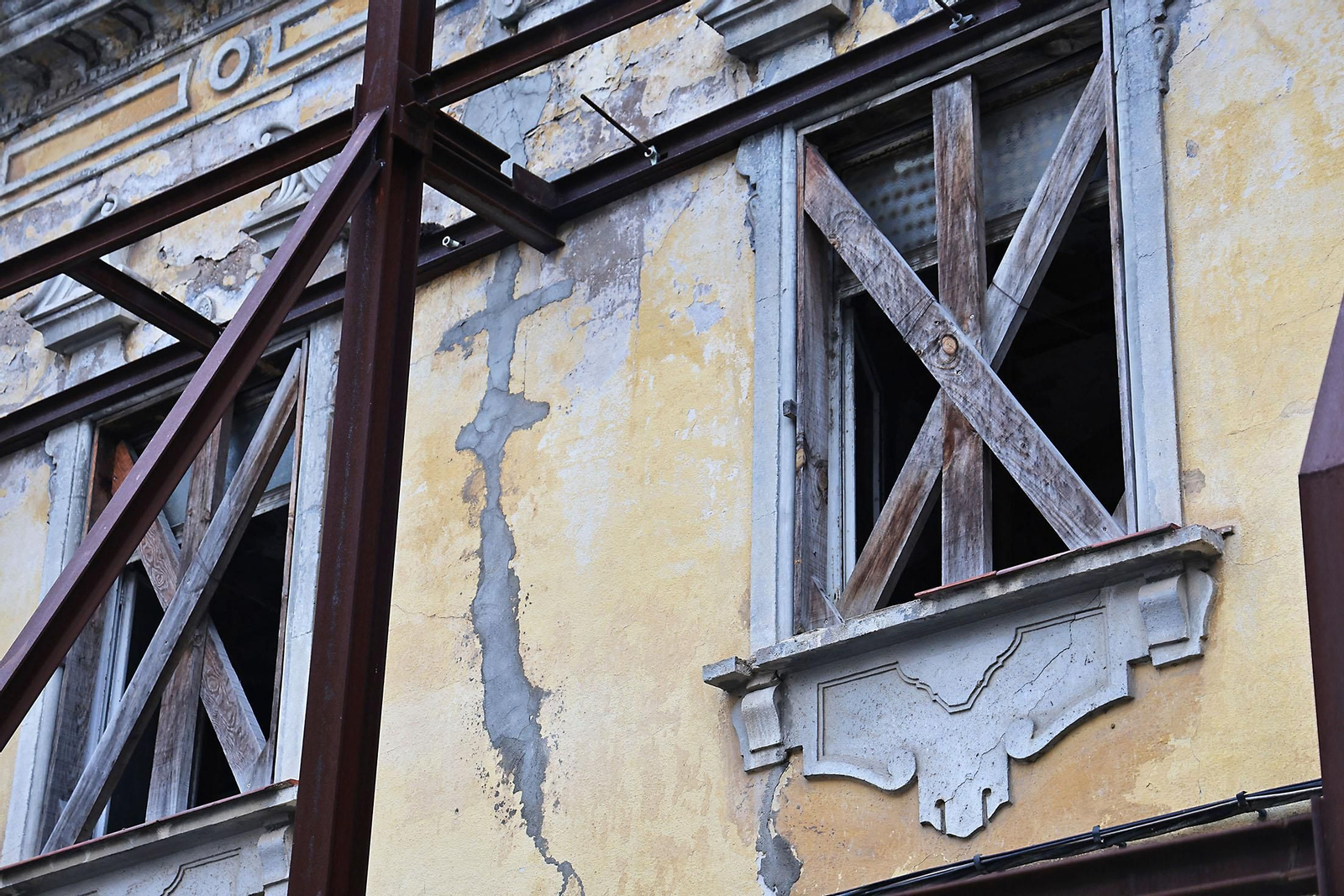 Así se encuentran las obras del entorno del antiguo mercado de La Merced