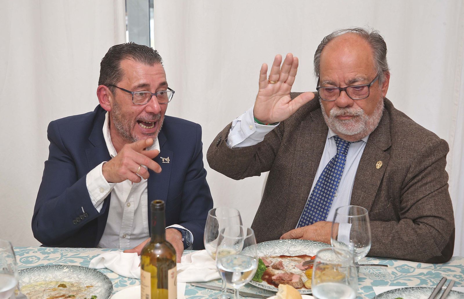 Fotos de la tertulia cofrade de Europa Sur en Algeciras 2023