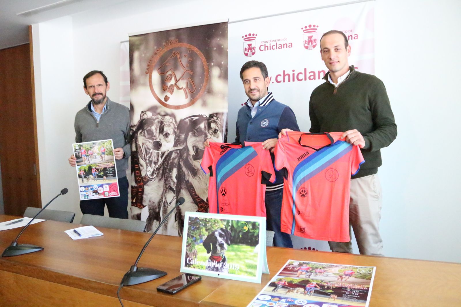 Momento de la presentación de la prueba deportiva.