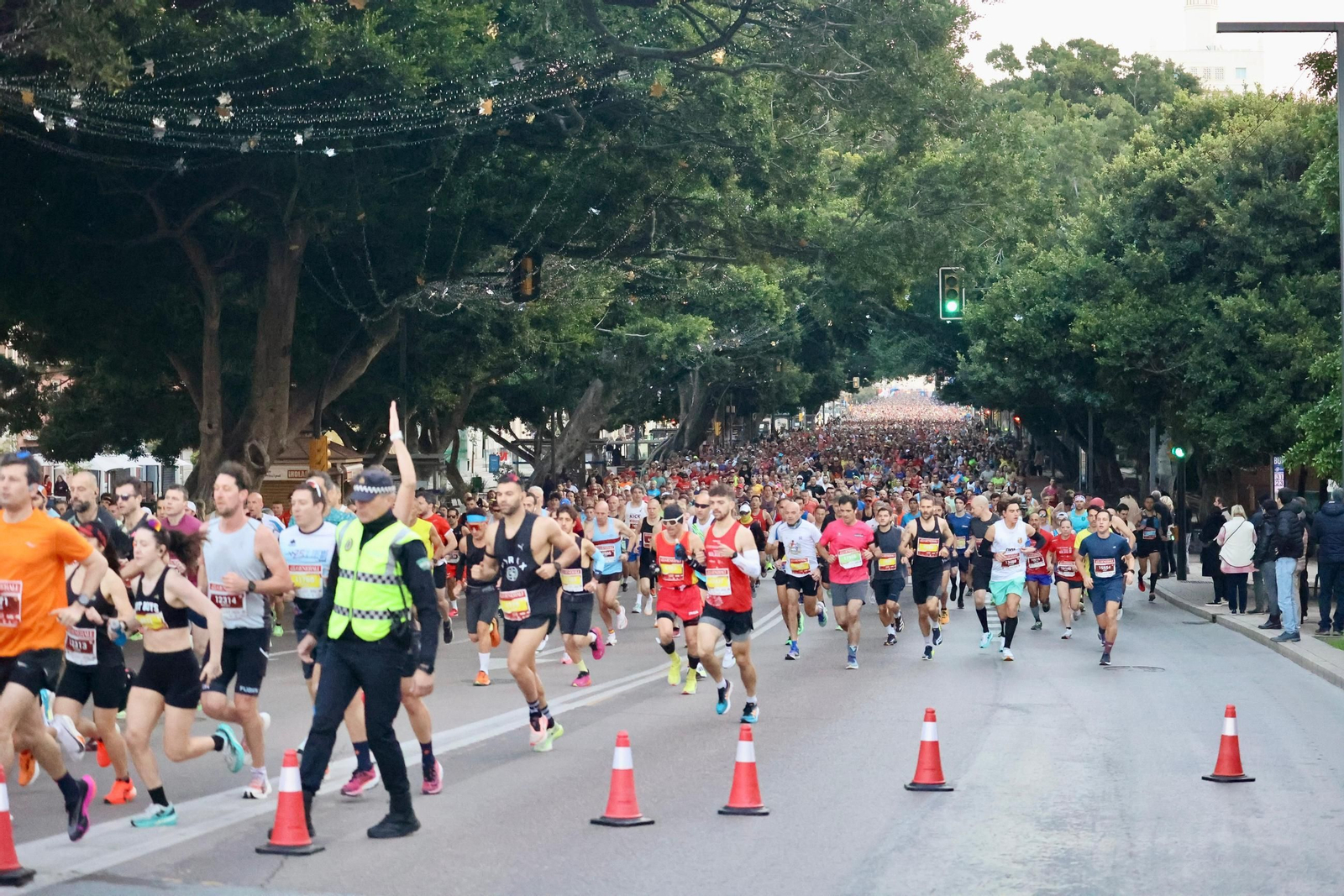 Las mejores fotos de la Maratón de Málaga 2024