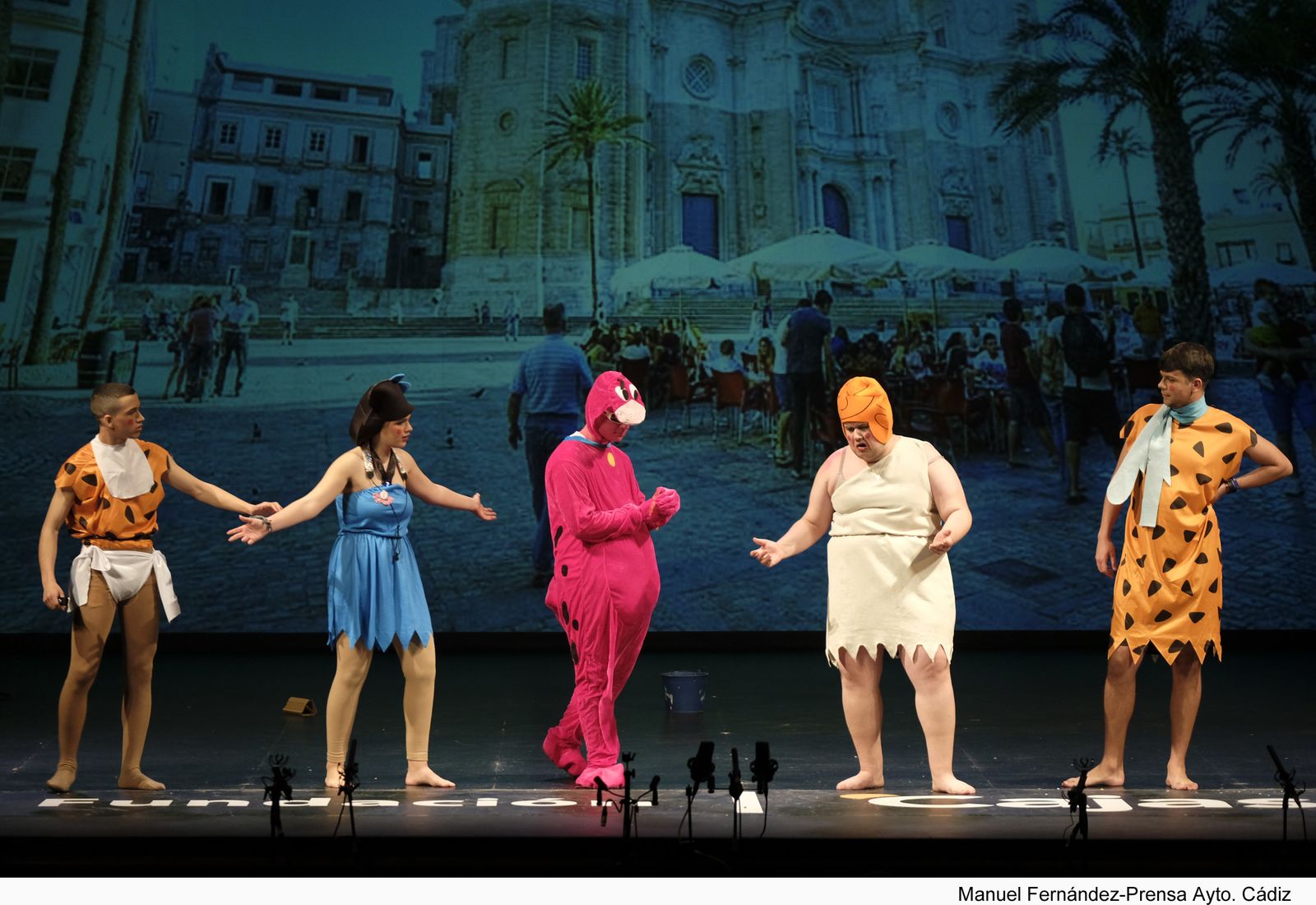 El cuarteto 'Nos tocó la primitiva'