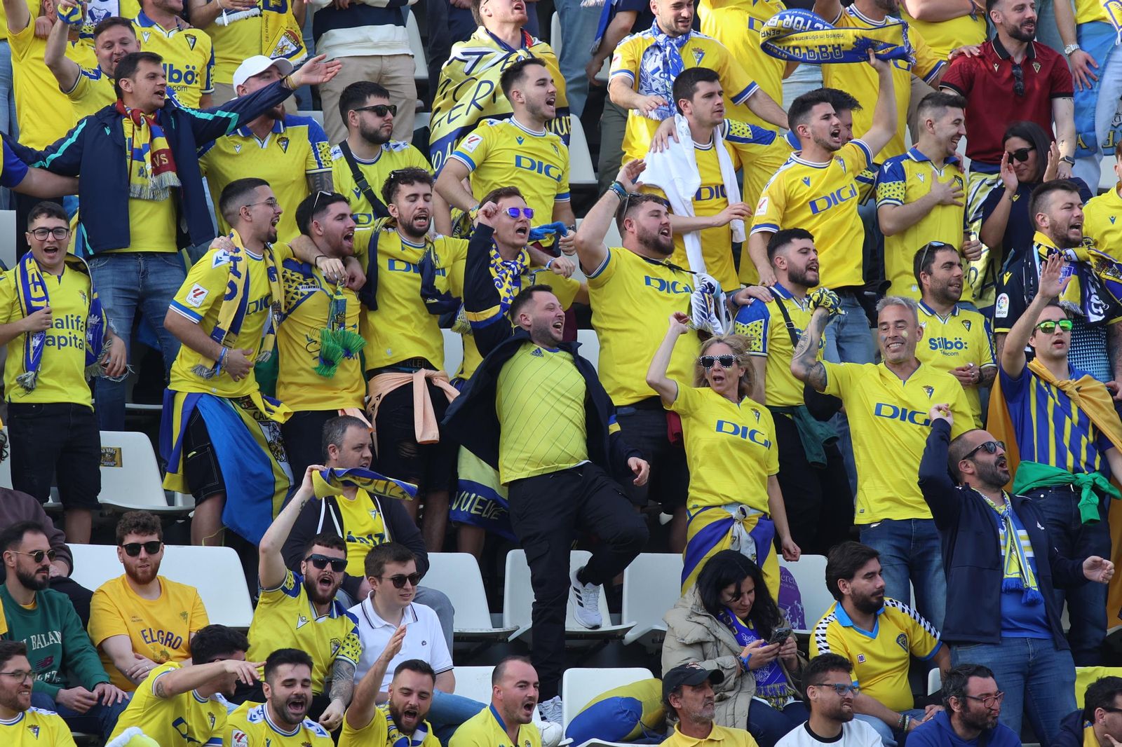 Las imágenes del Tenerife-Cádiz CF