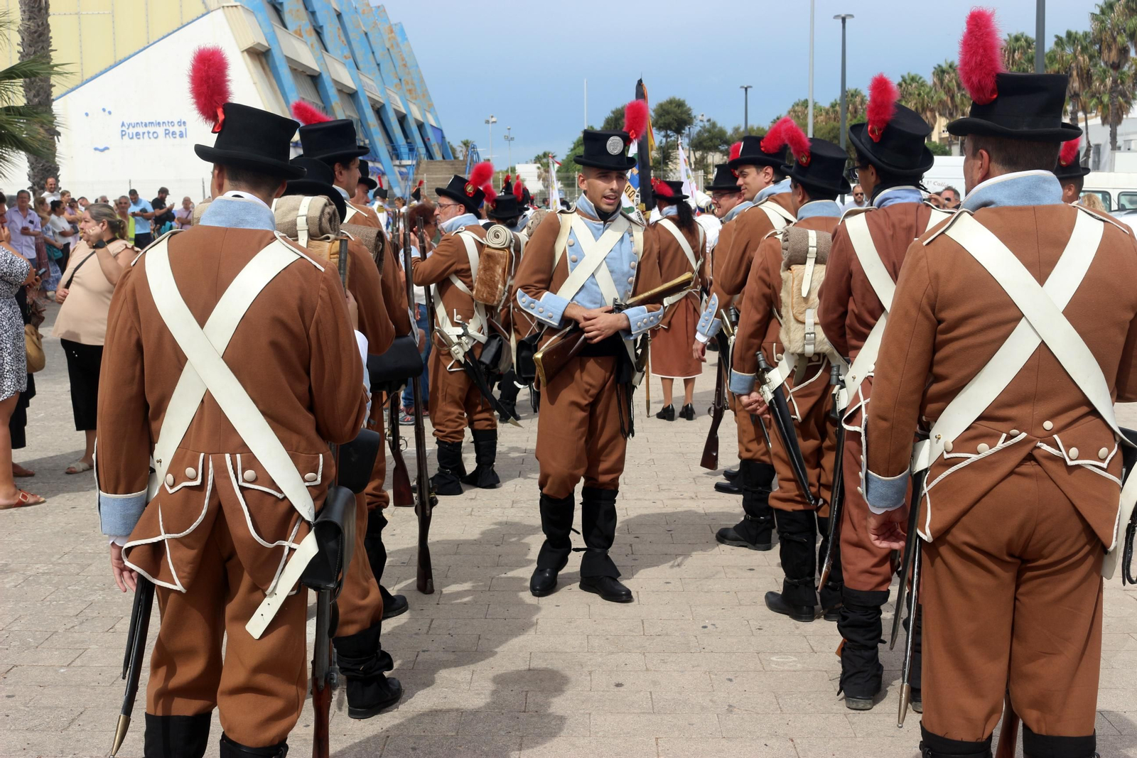 Las imágenes del desfile de tropas de la Batalla del Trocadero