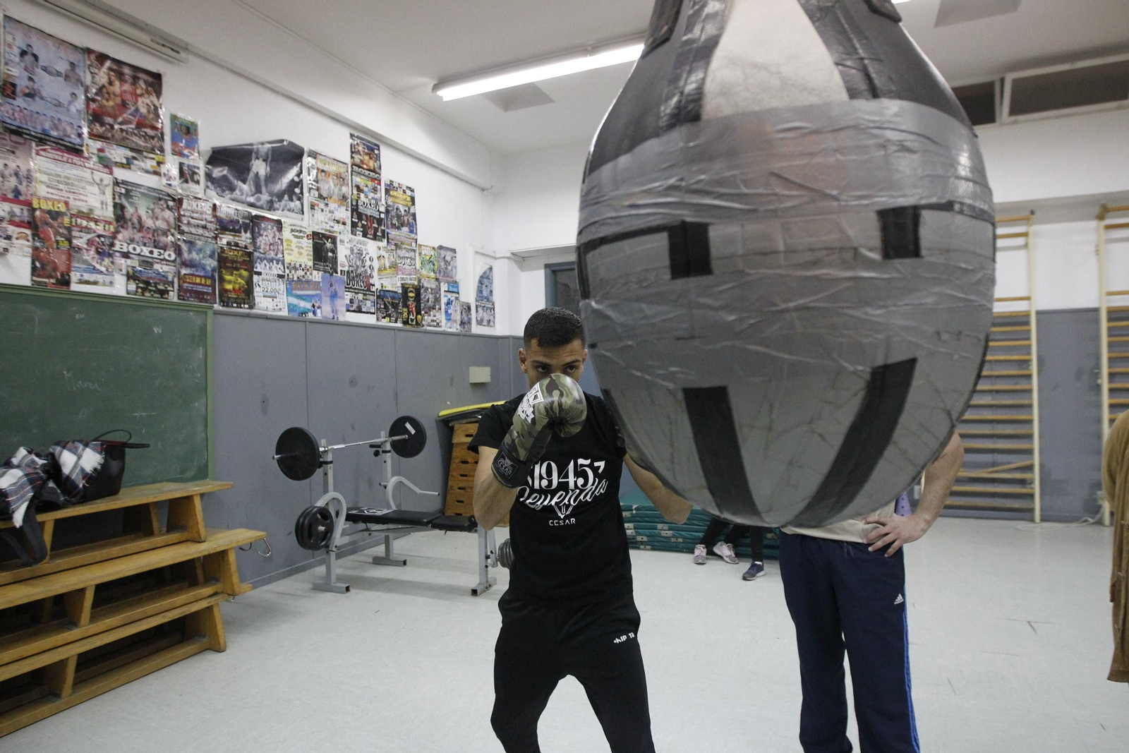 Fotogalería de un entrenamiento de Salvador Barón, el 'Rey Gitano'