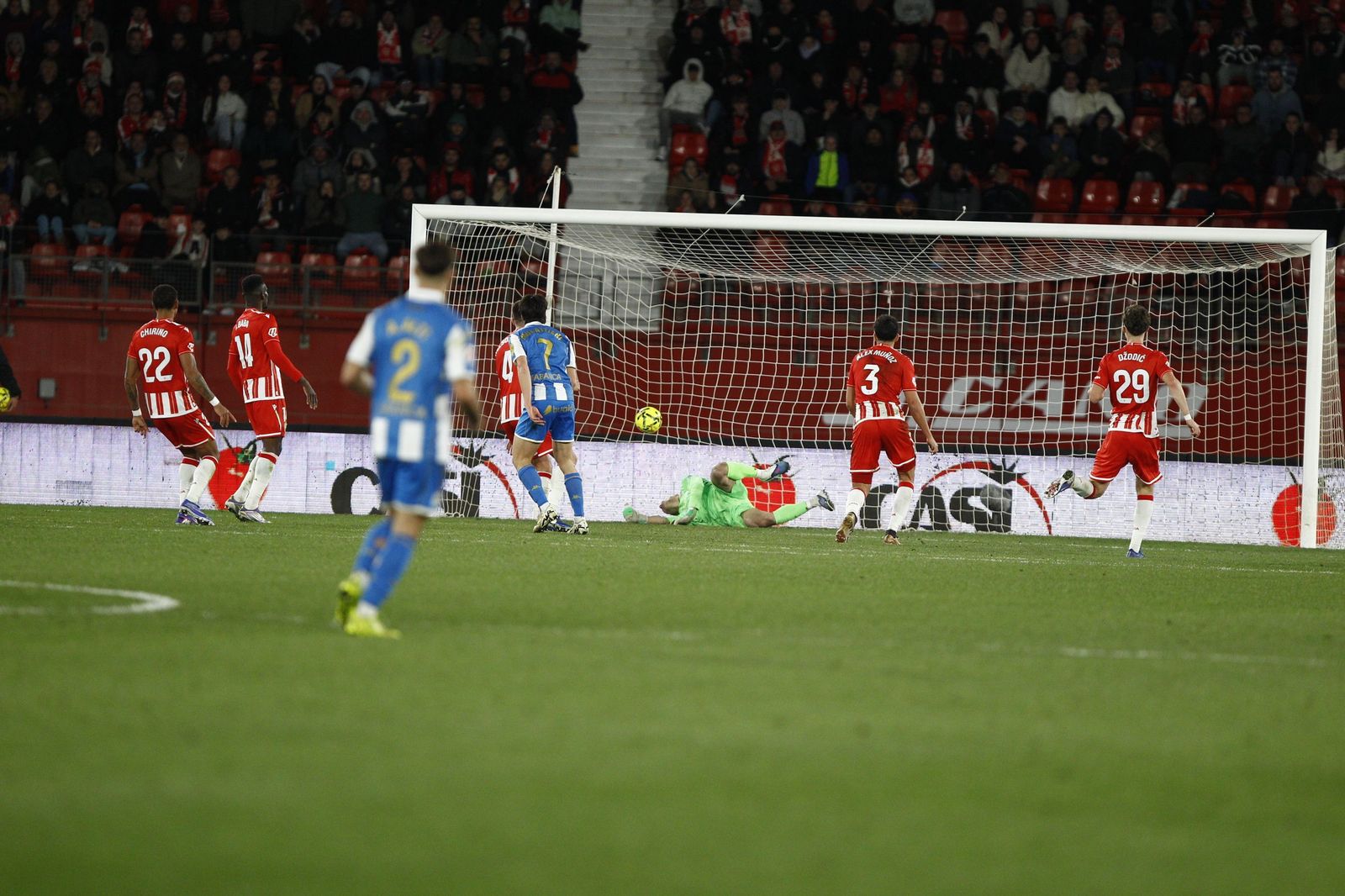 Las fotos del partido U.D. Almería - Deportivo de La Coruña