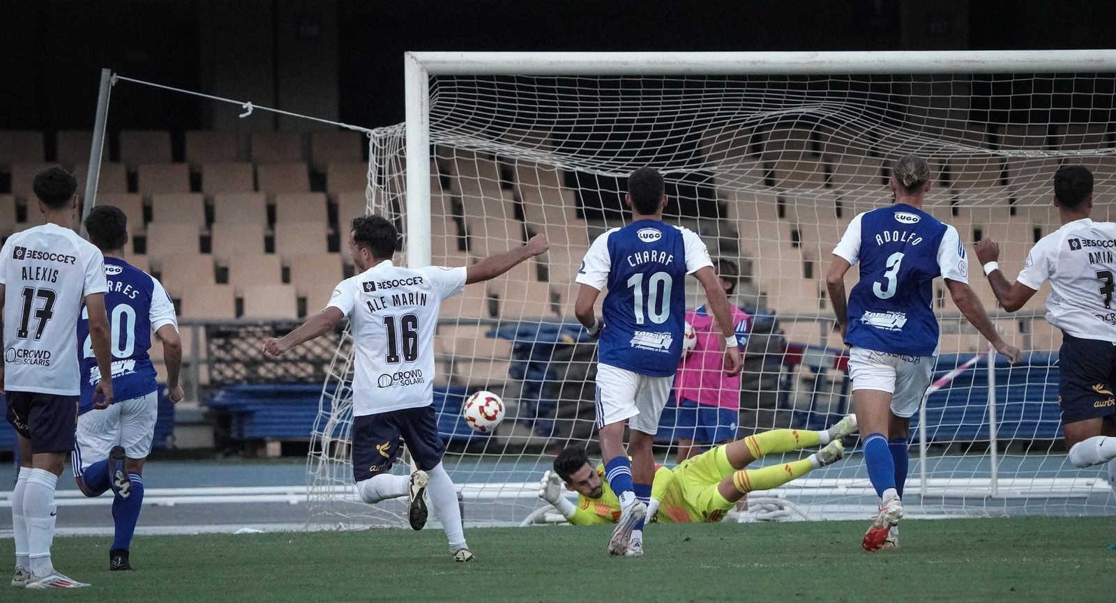 Imágenes del partido del Xerez CD - UCAM