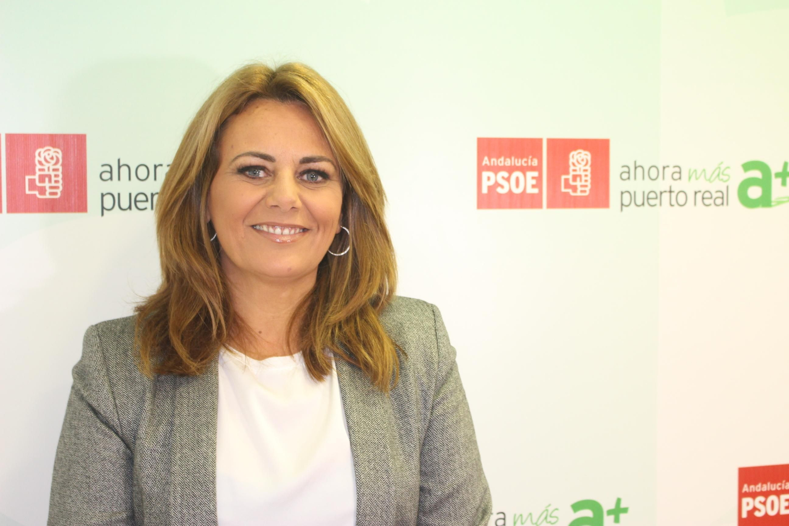 La alcaldesa socialista de Puerto Real, Elena Amaya.