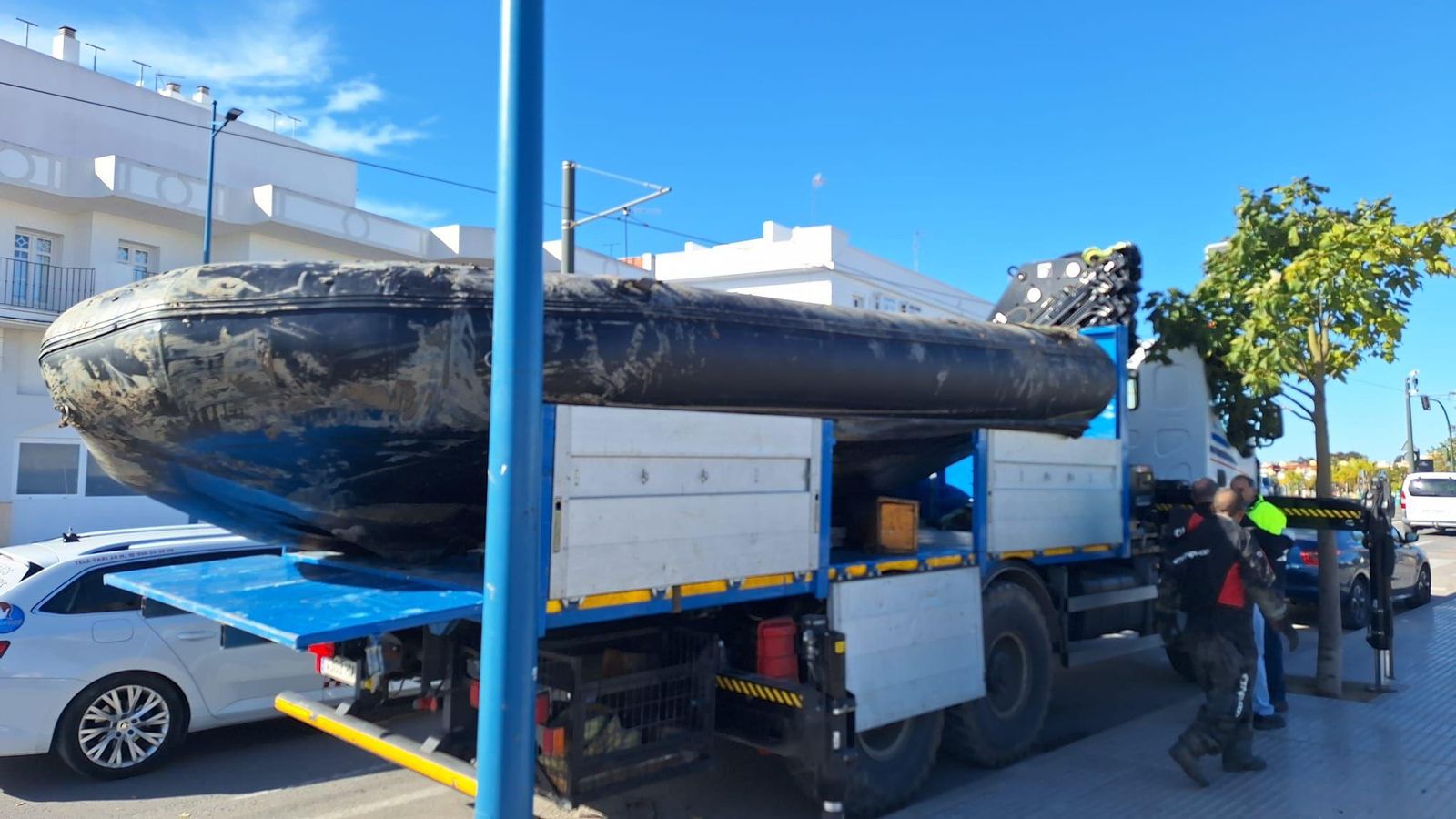 La zodiac, fue retirada al día siguiente.