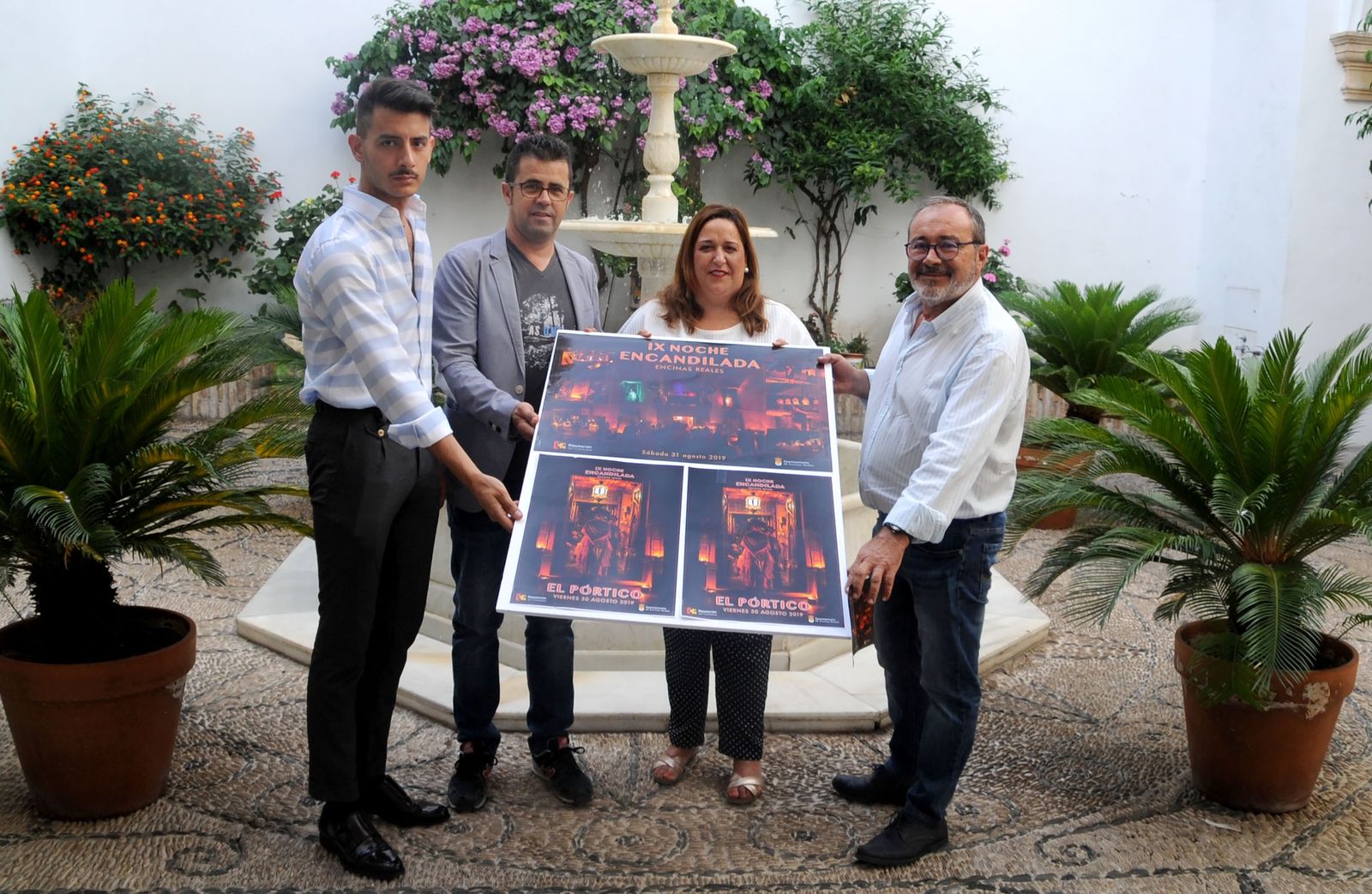 Un momento de la presentación de la Noche Encandilada.