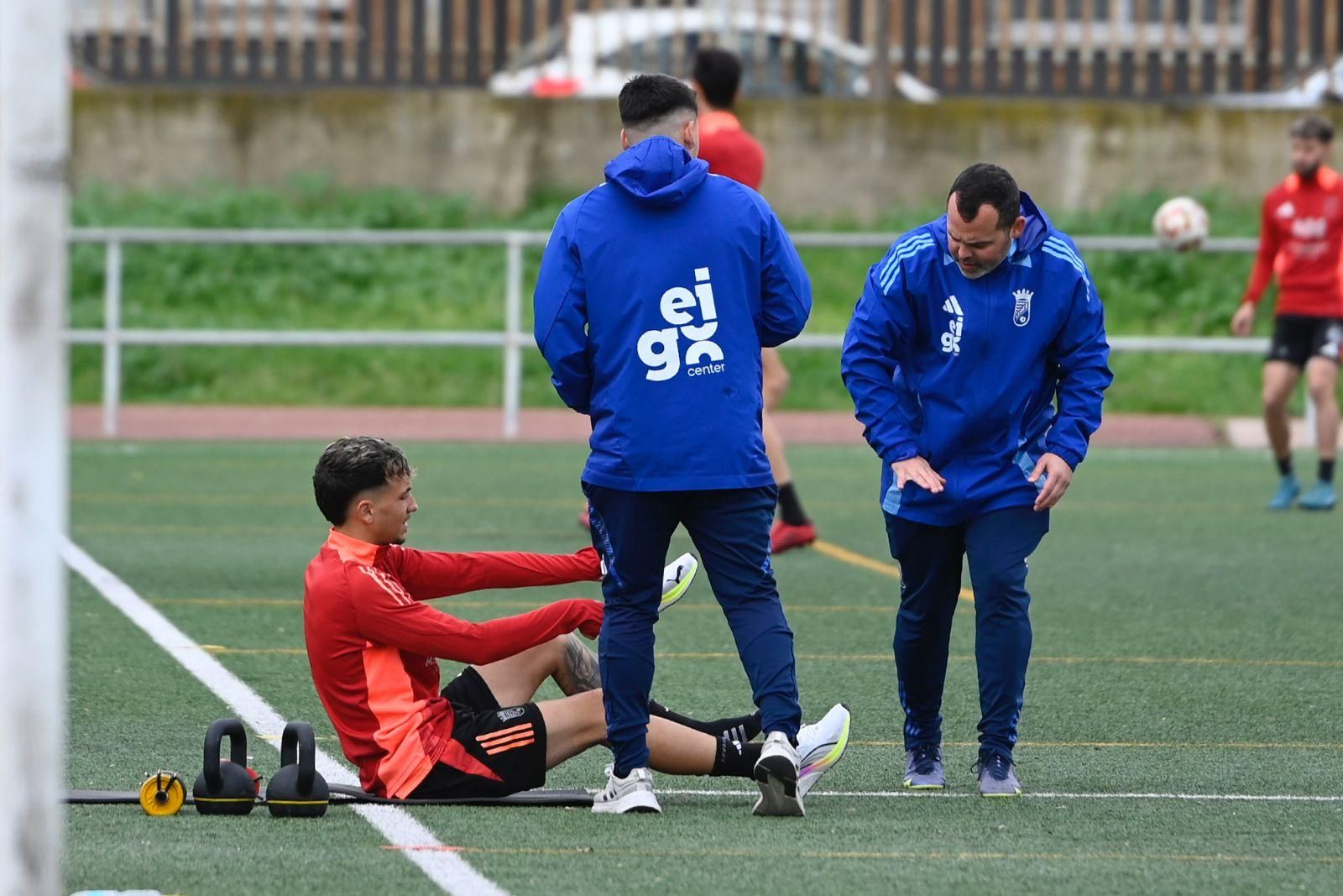 Ramón García es baja por lesión.
