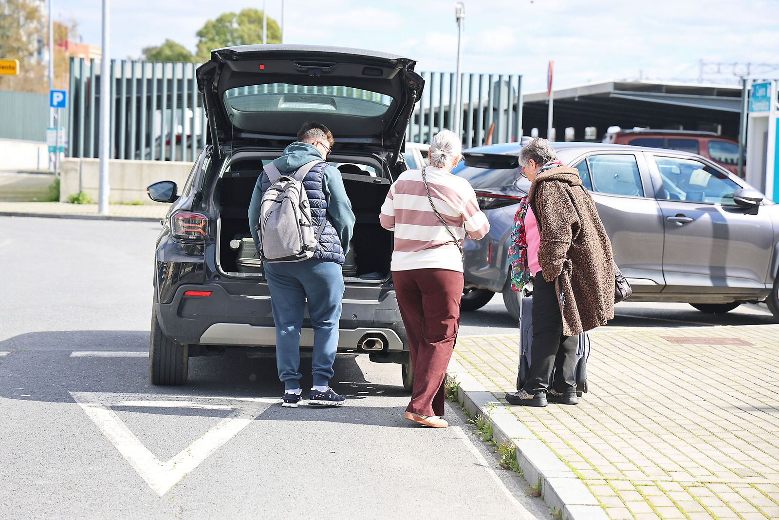 Llegada del primer tren a Huelva tras el accidente de Adamuz