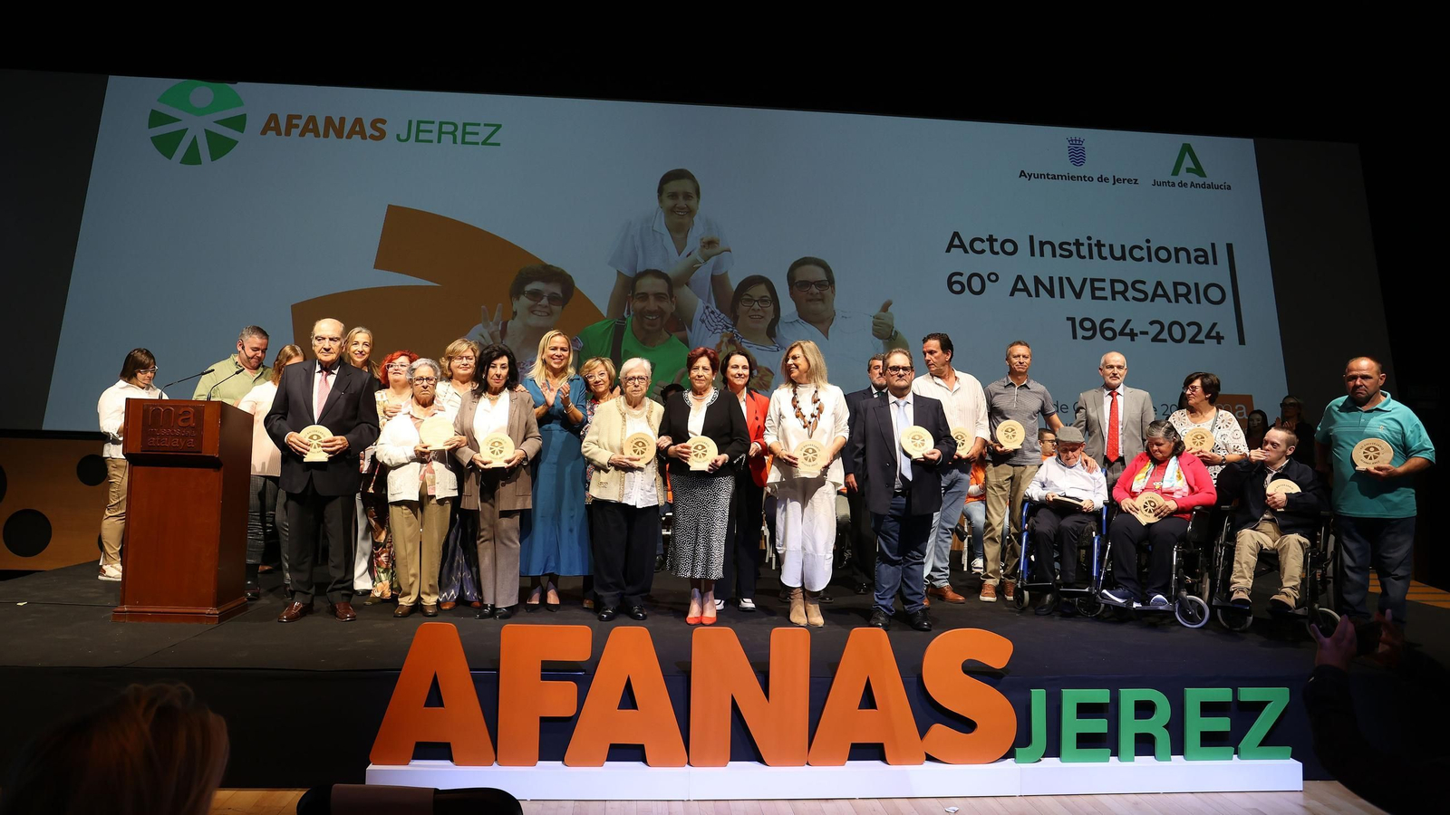 Imágenes del 60 aniversario de Afanas Jerez en los museos de la Atalaya