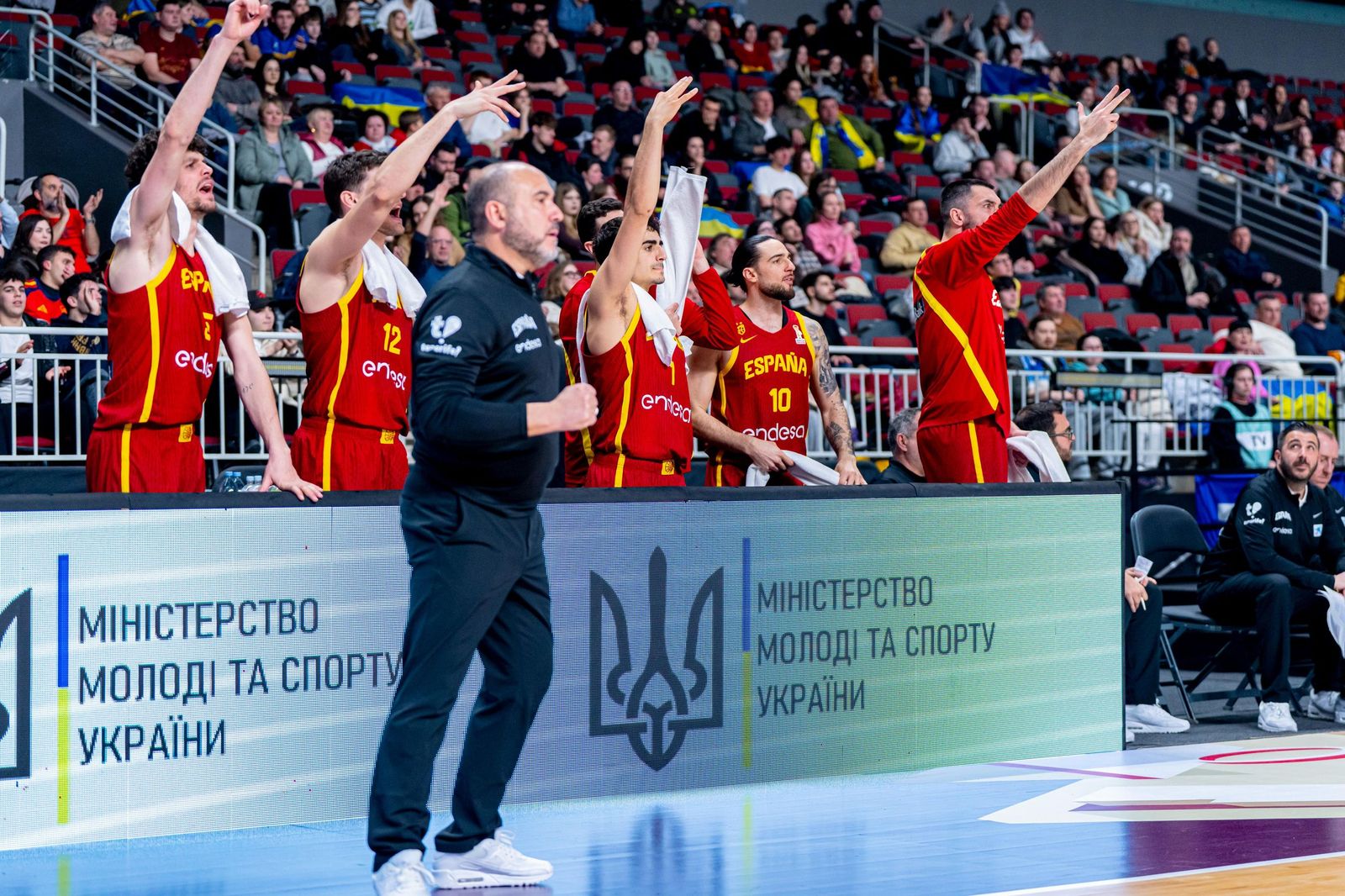 Las mejores fotos del Ucrania-España de baloncesto