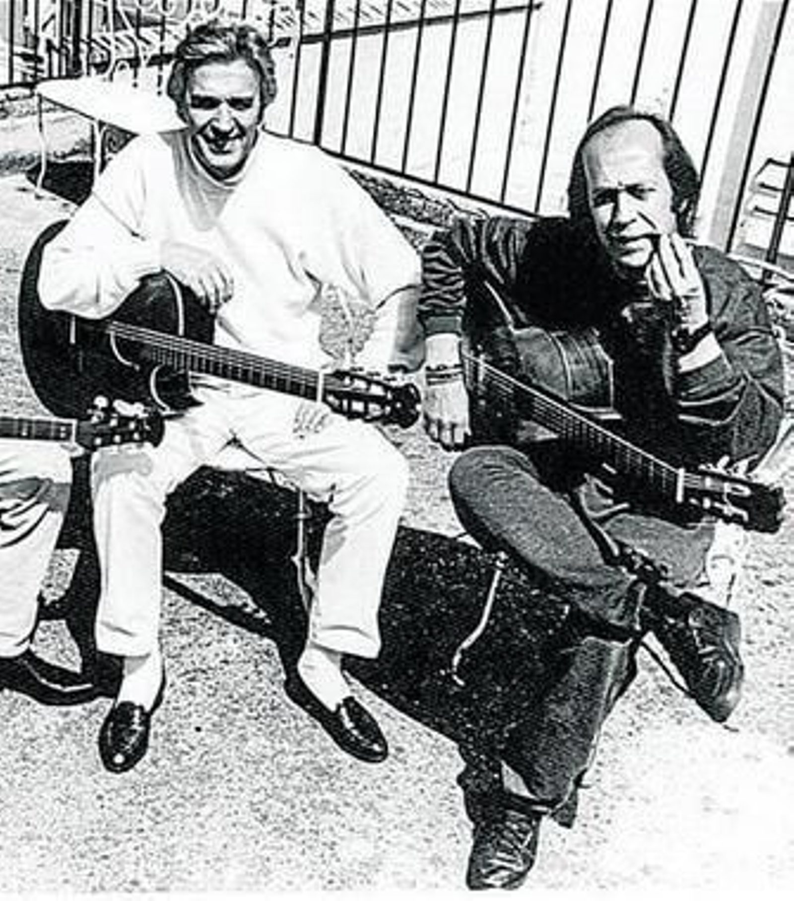 Paco de Lucía y John Mclaughlin en una imagen de archivo.