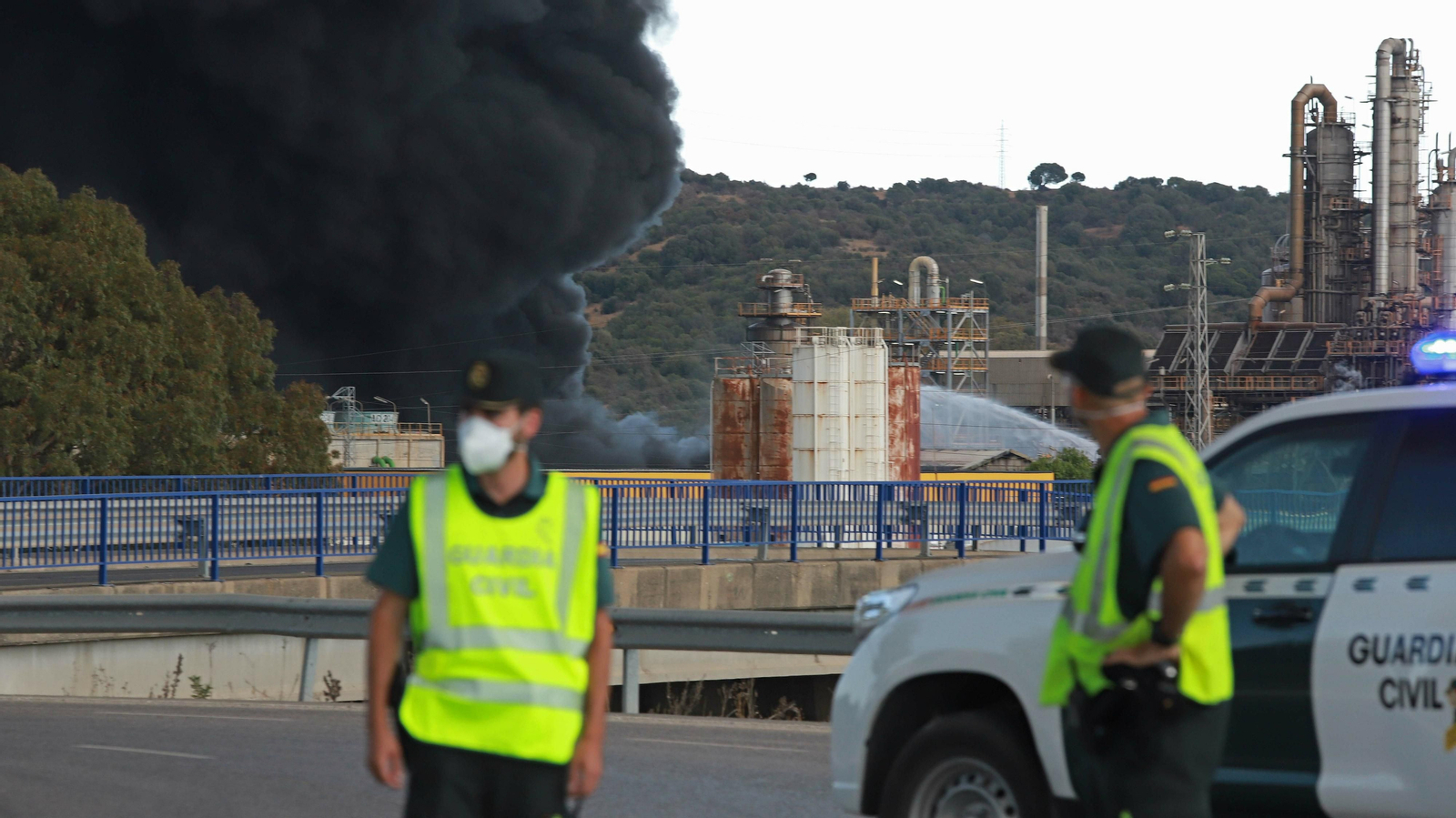 Incendio en Indorama