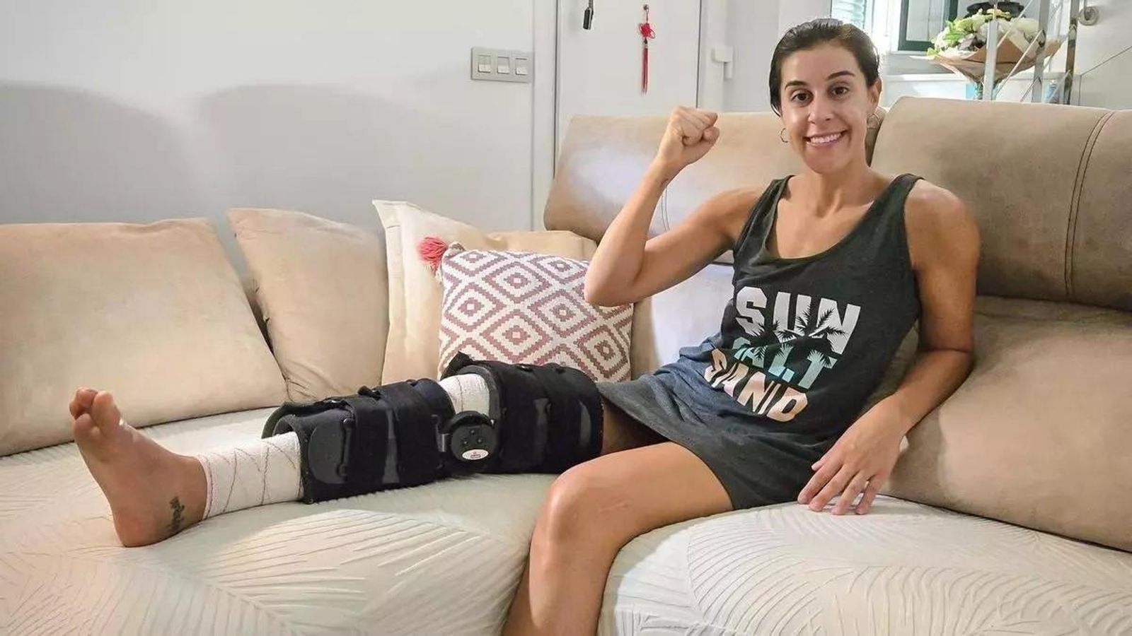Recuperación de Carolina Marín.