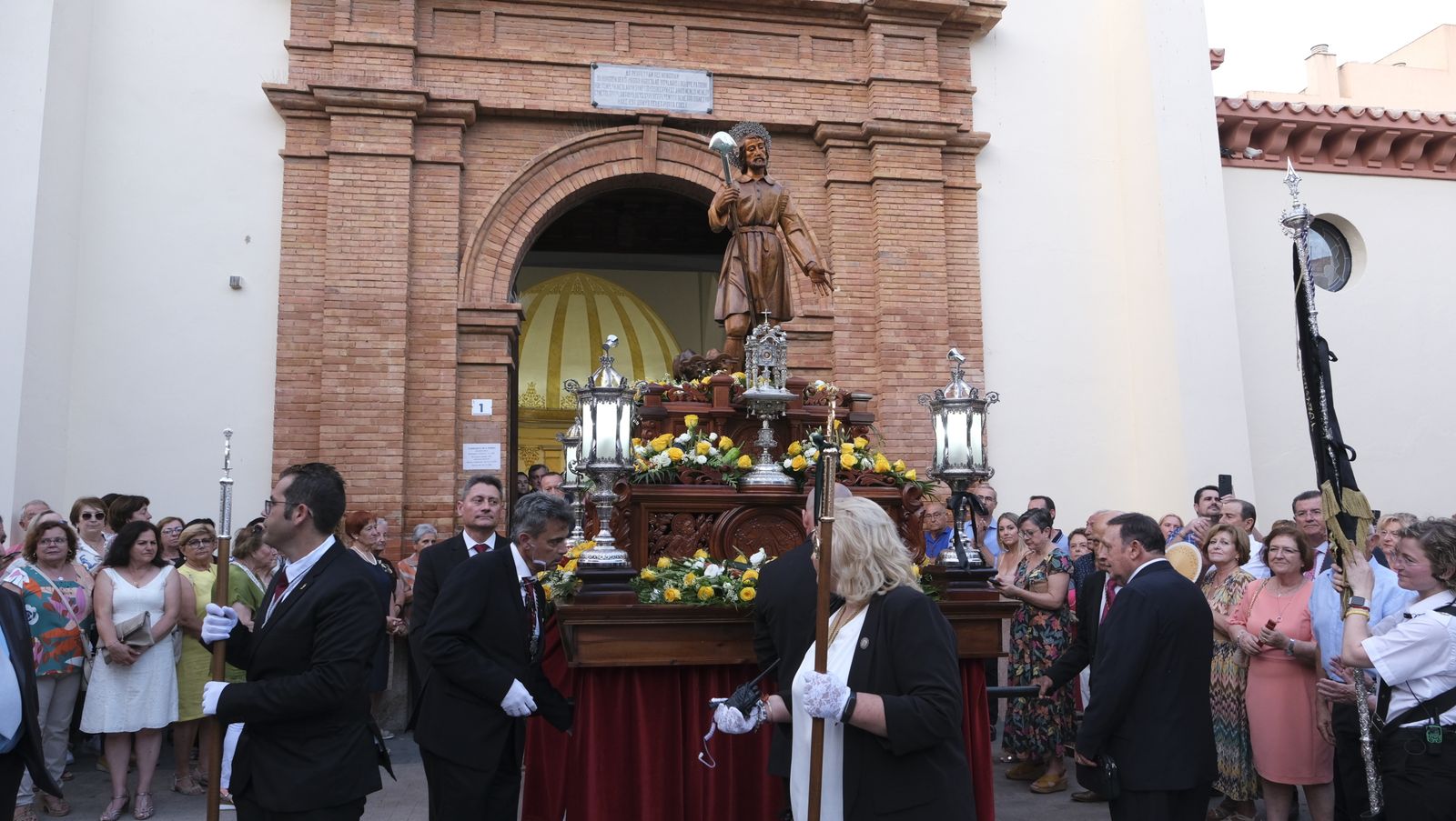 Imágenes de la Procesión de San Isidro, en El Ejido