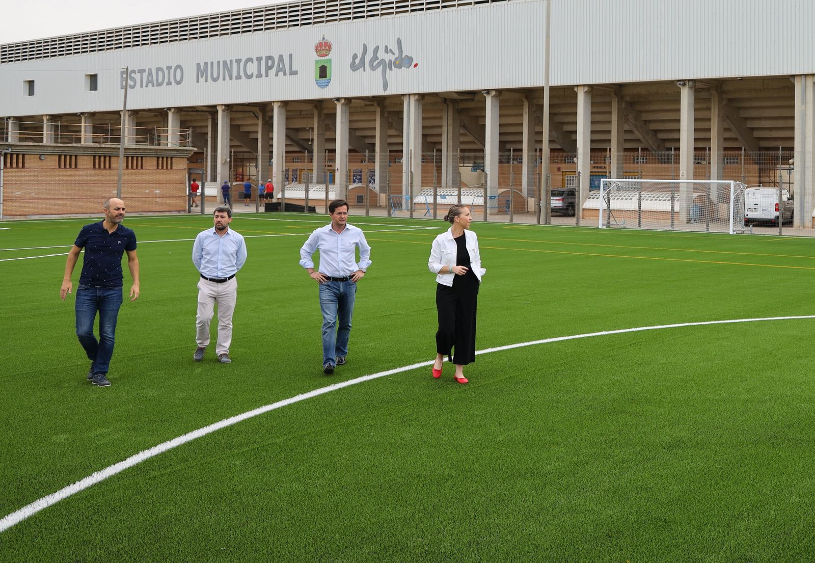 Los trabajos ya han concluido en el anexo de Santo Domingo.