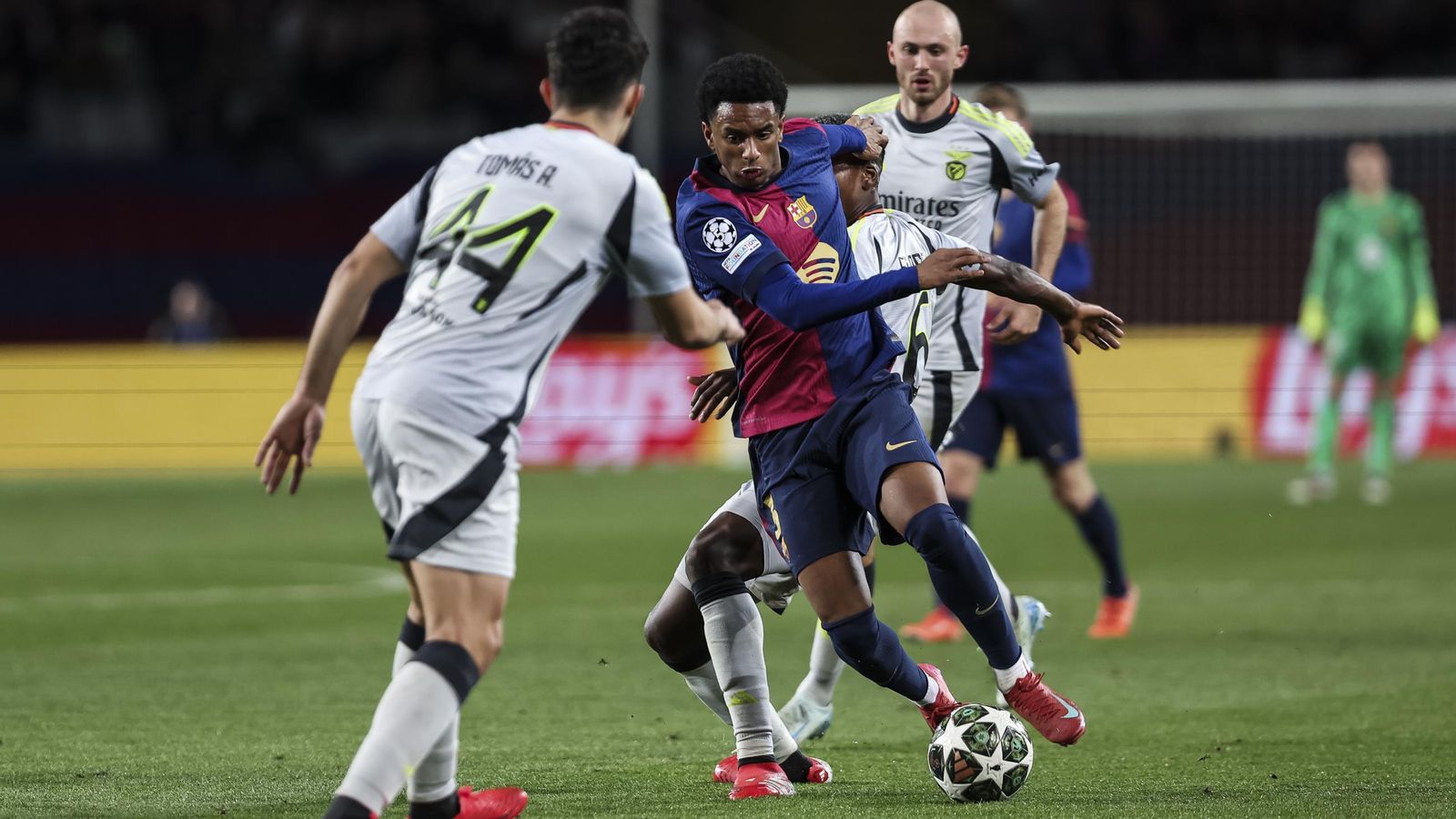 Las fotos del Barcelona-Benfica