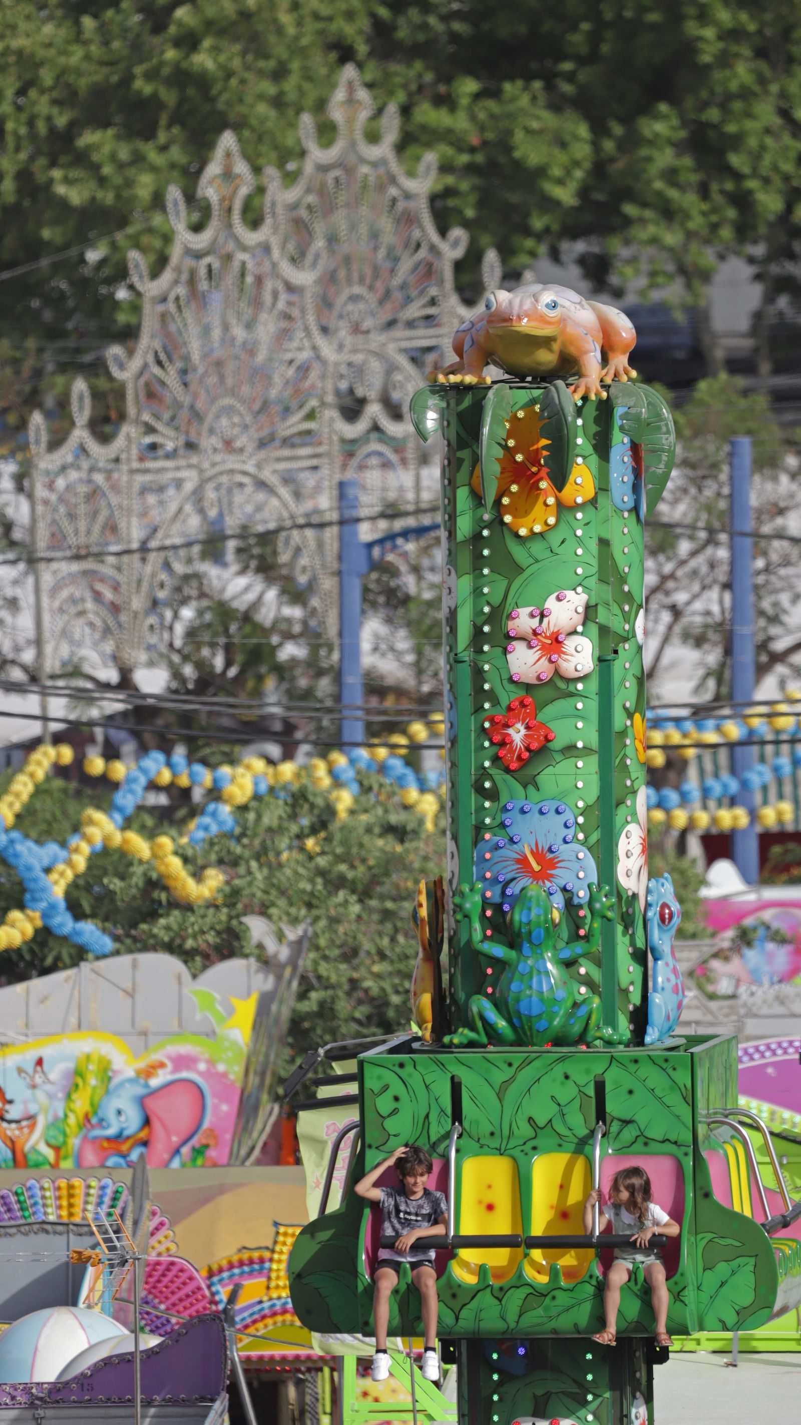 Fotos del lunes en la Feria Real de Algeciras
