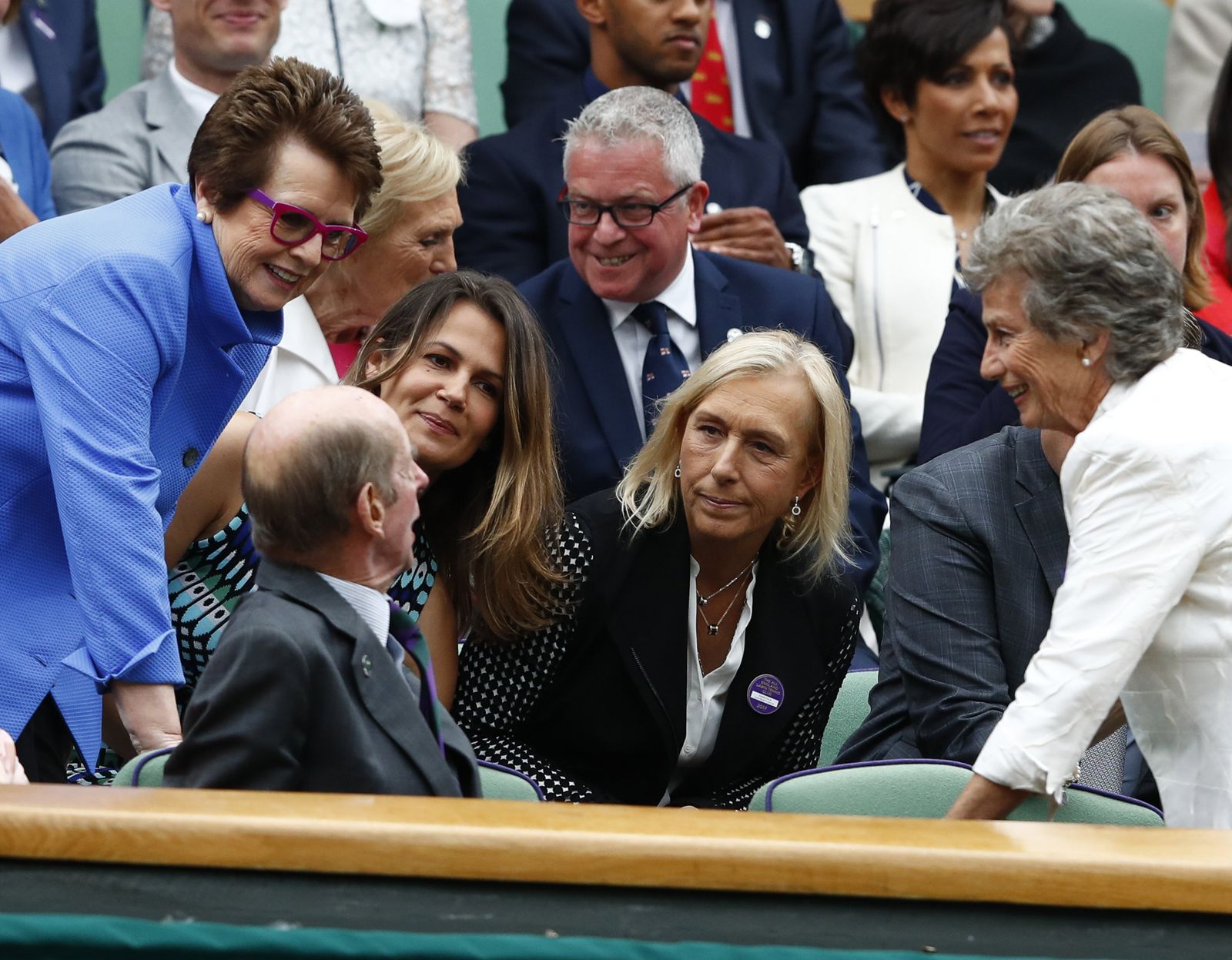 Las imágenes de la final Muguruza-Venus Williams de WImbledon