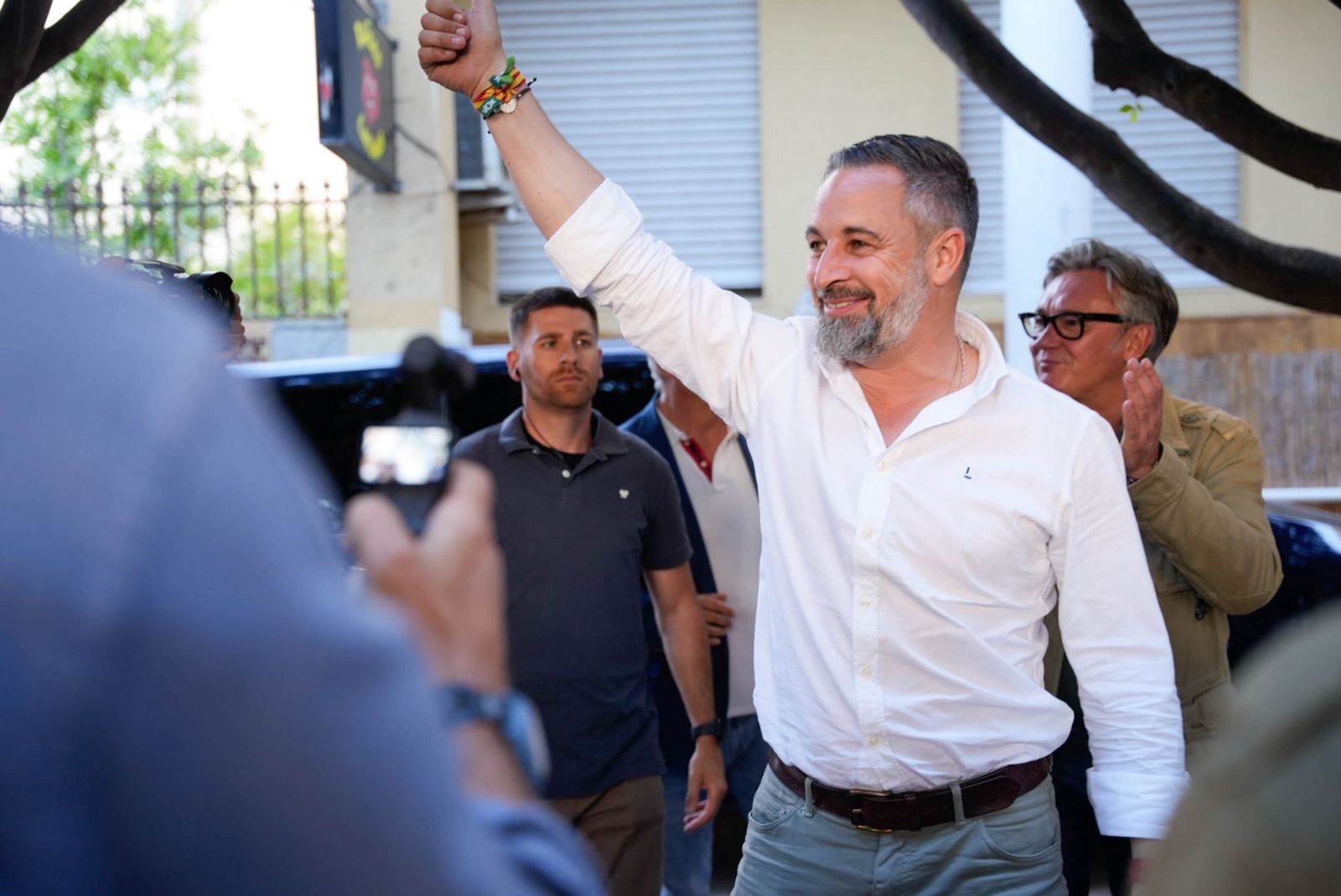 Las imágenes del acto público de Vox con Santiago Abascal en El Ejido
