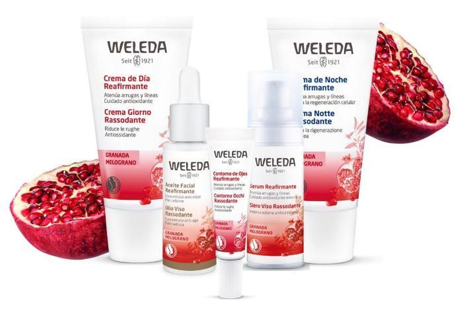 Ayuda a frenar el envejecimiento con estos productos de Weleda con aceite de granada