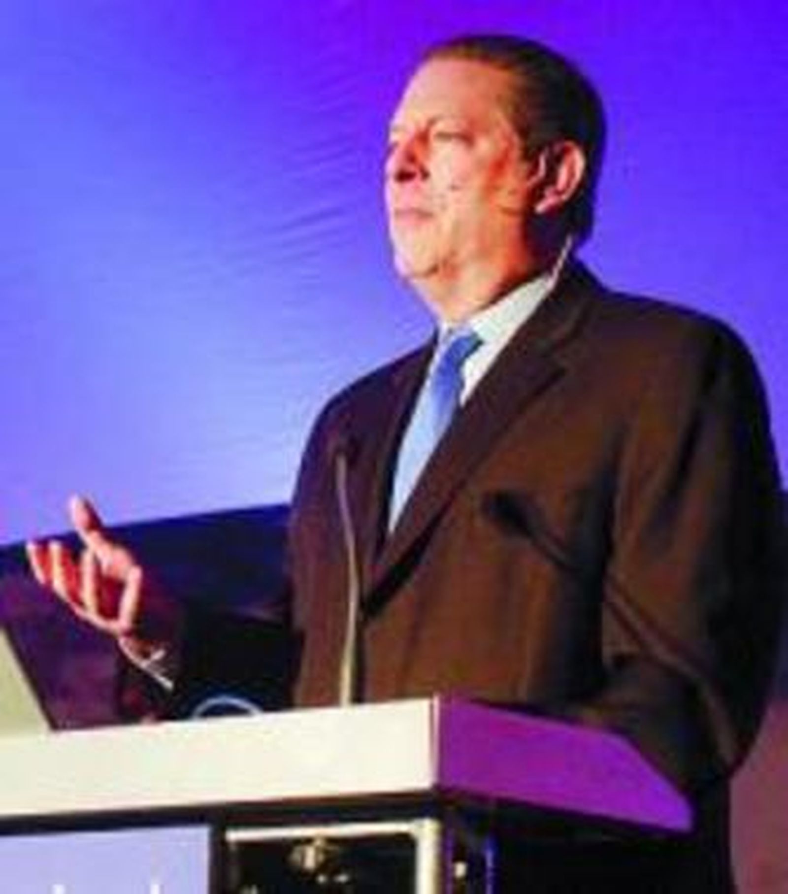 Al Gore, en su visita a Sevilla.