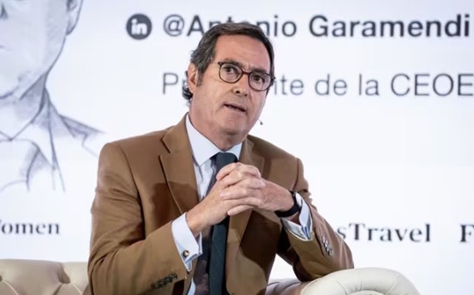 Antonio Garamendi, presidente de la CEOE.