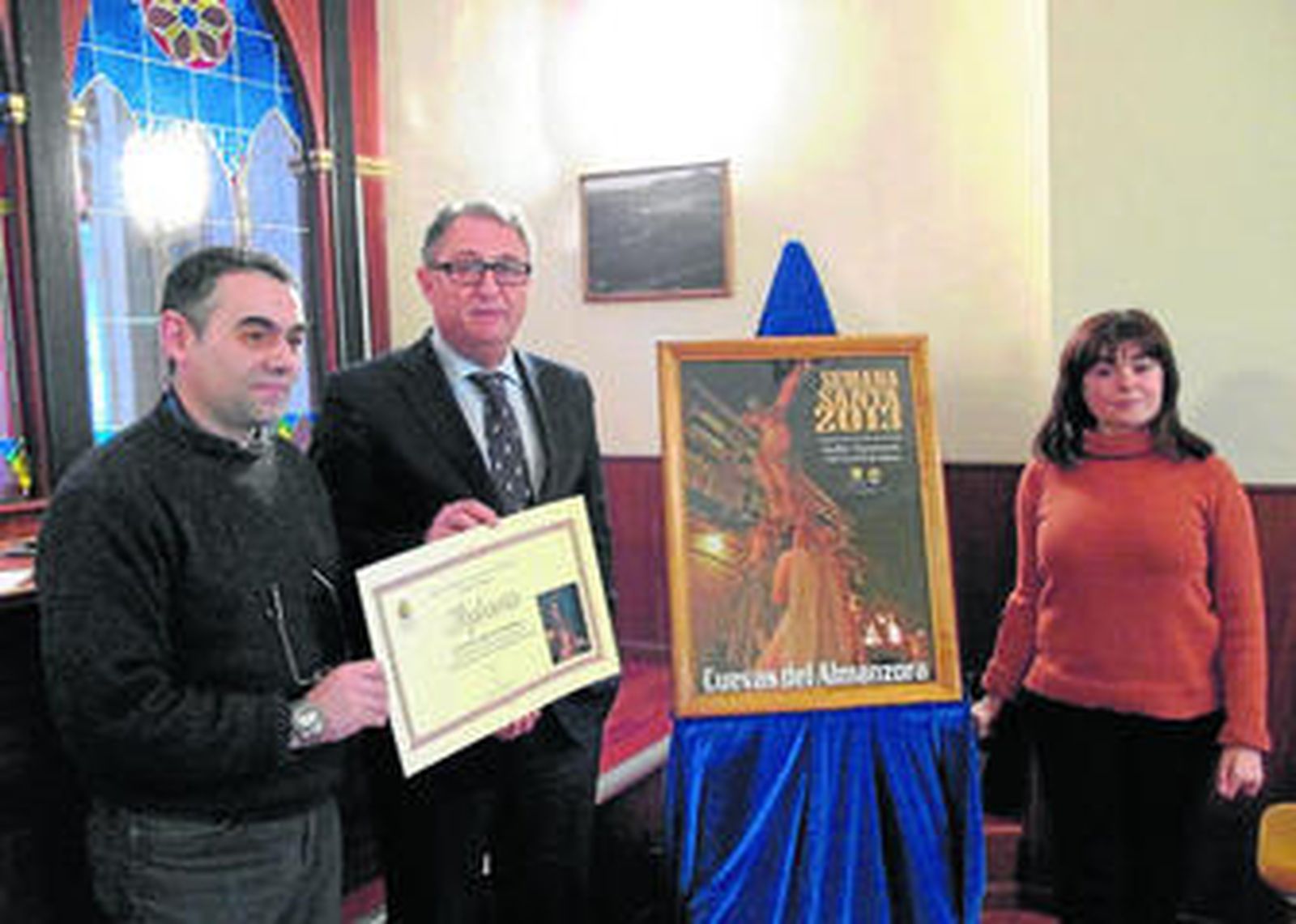 Entrega de premios y presentación de la Semana Santa de Cuevas